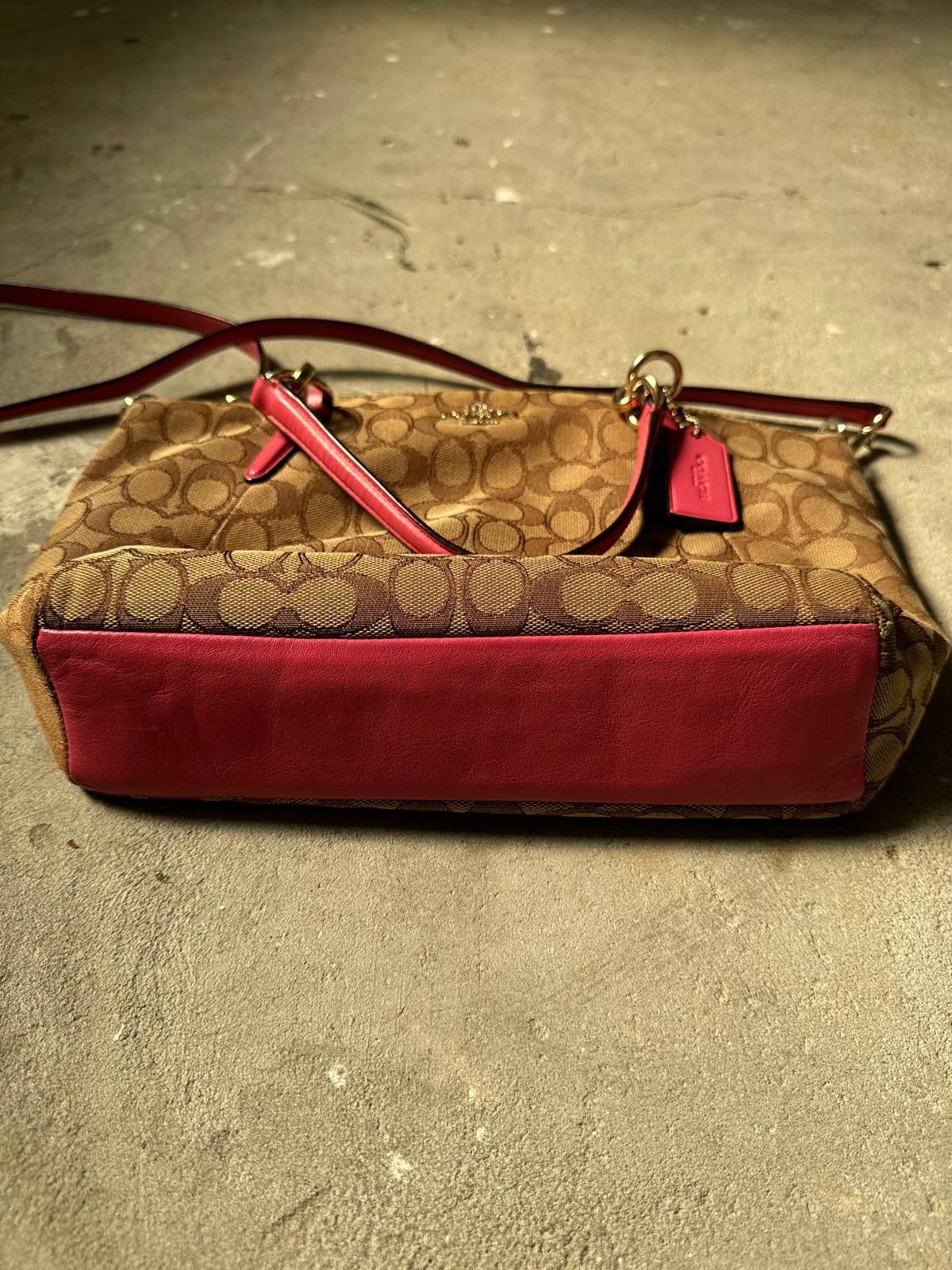 Coach Coach 2Way Kelsey ShoulderBag Beige/Pink Size ONE SIZE - 5 Thumbnail