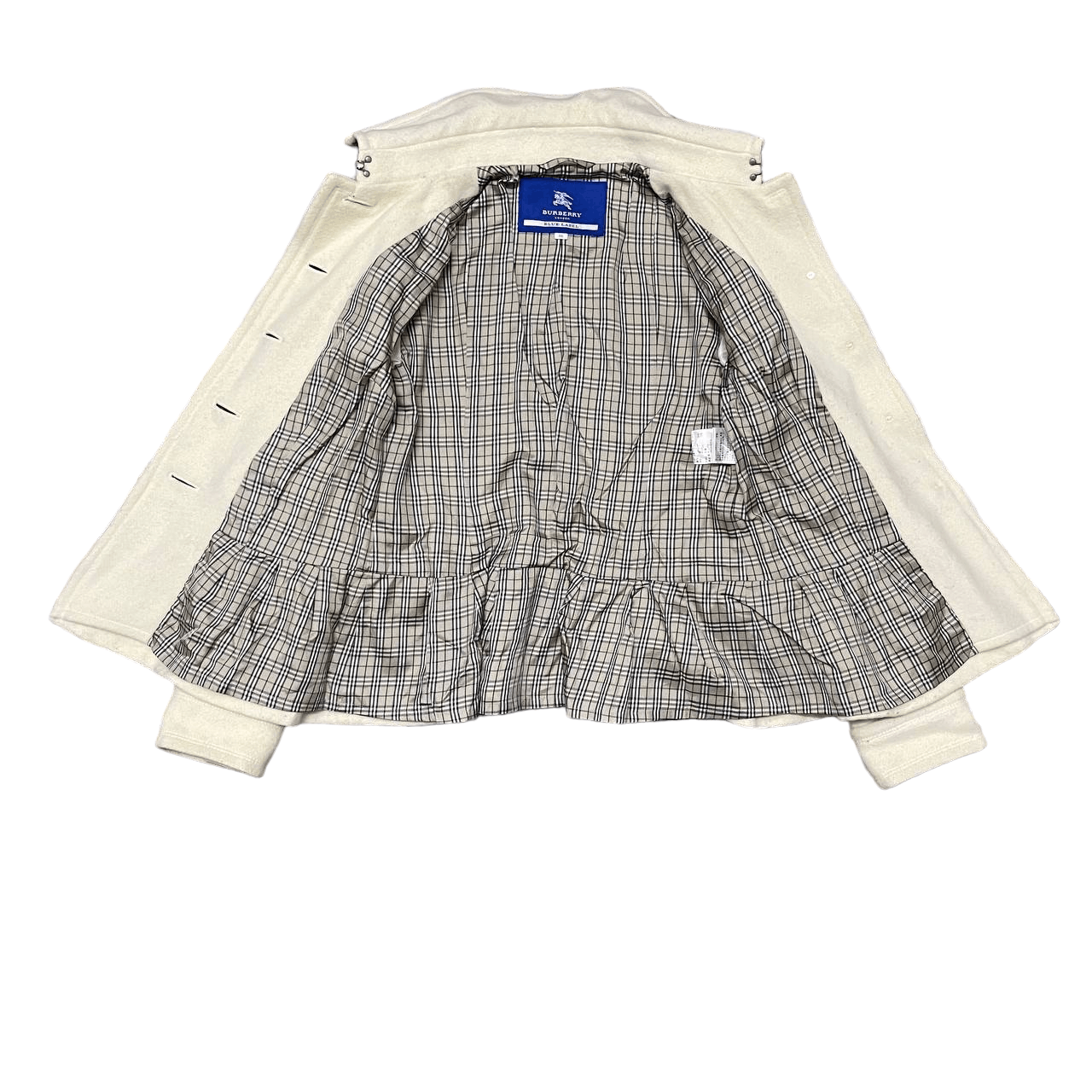 Burberry Vintage Burberry London Blue Label Nova check Wool Coat Size M / US 6-8 / IT 42-44 - 8 Thumbnail