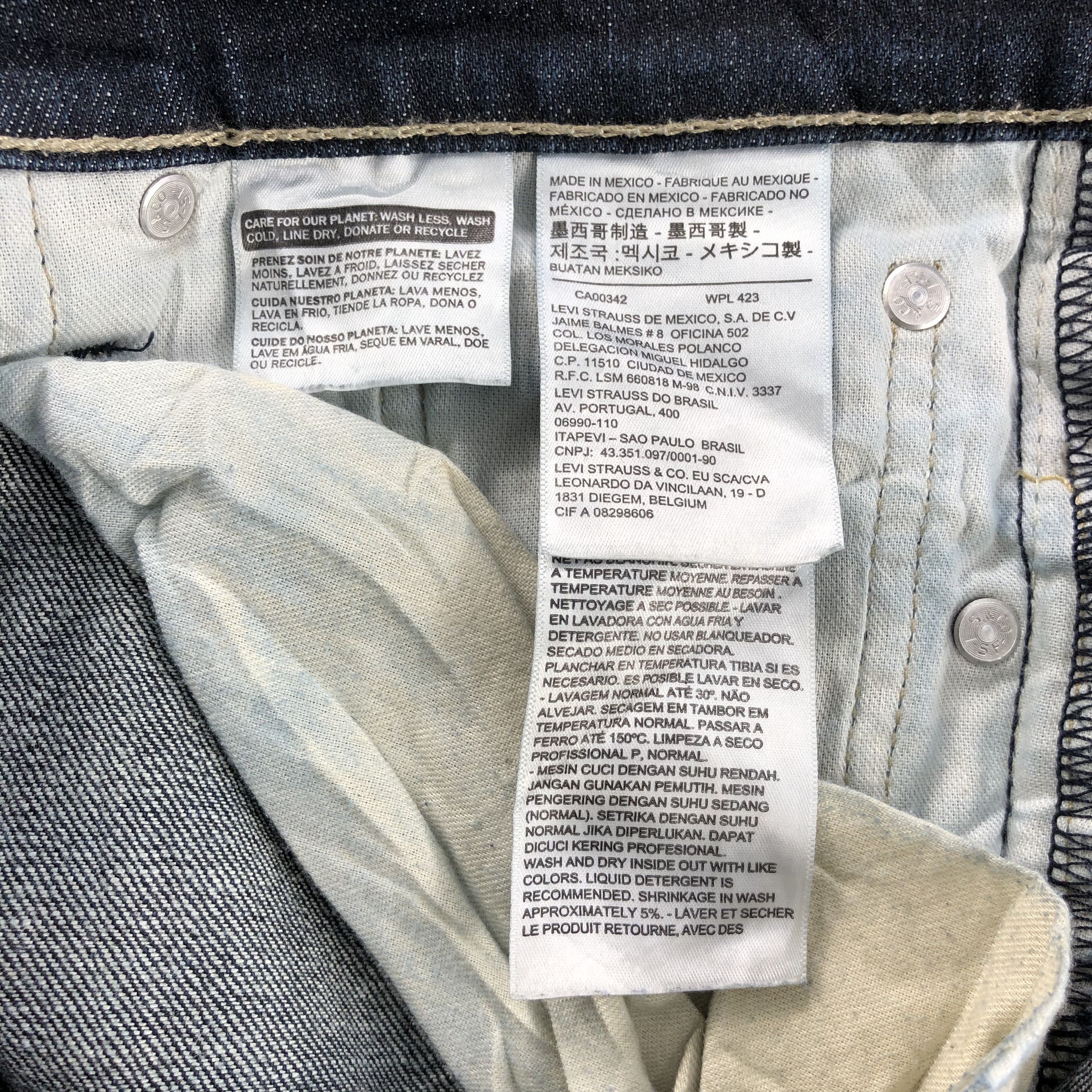 Levi's Vintage Levis 511 Jeans-J943 Size US 32 / EU 48 - 10 Thumbnail
