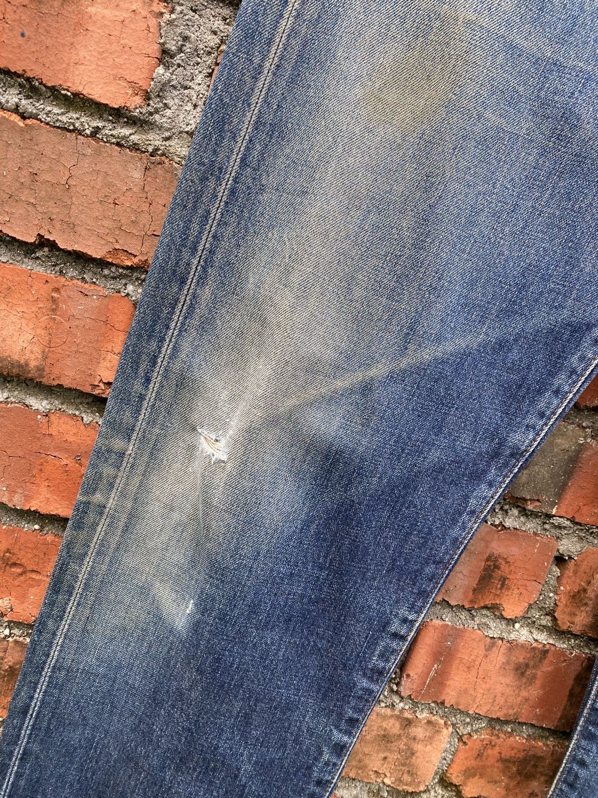 Levi's Vintage Clothing W33x31 Vintage levi's 502 Big E redline made in JAPAN Size US 33 - 5 Thumbnail