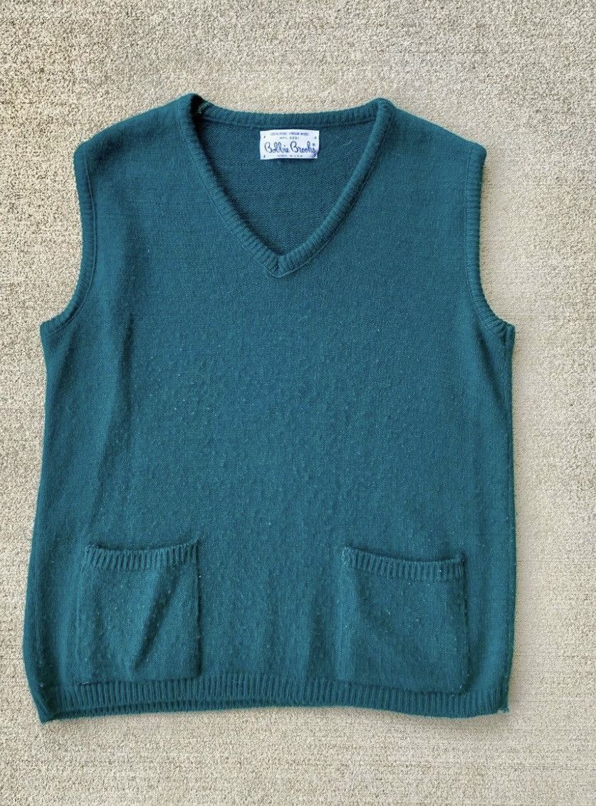Vintage Vintage 50s Made in America Sweater Vest Size US M / EU 48-50 / 2 - 1 Thumbnail