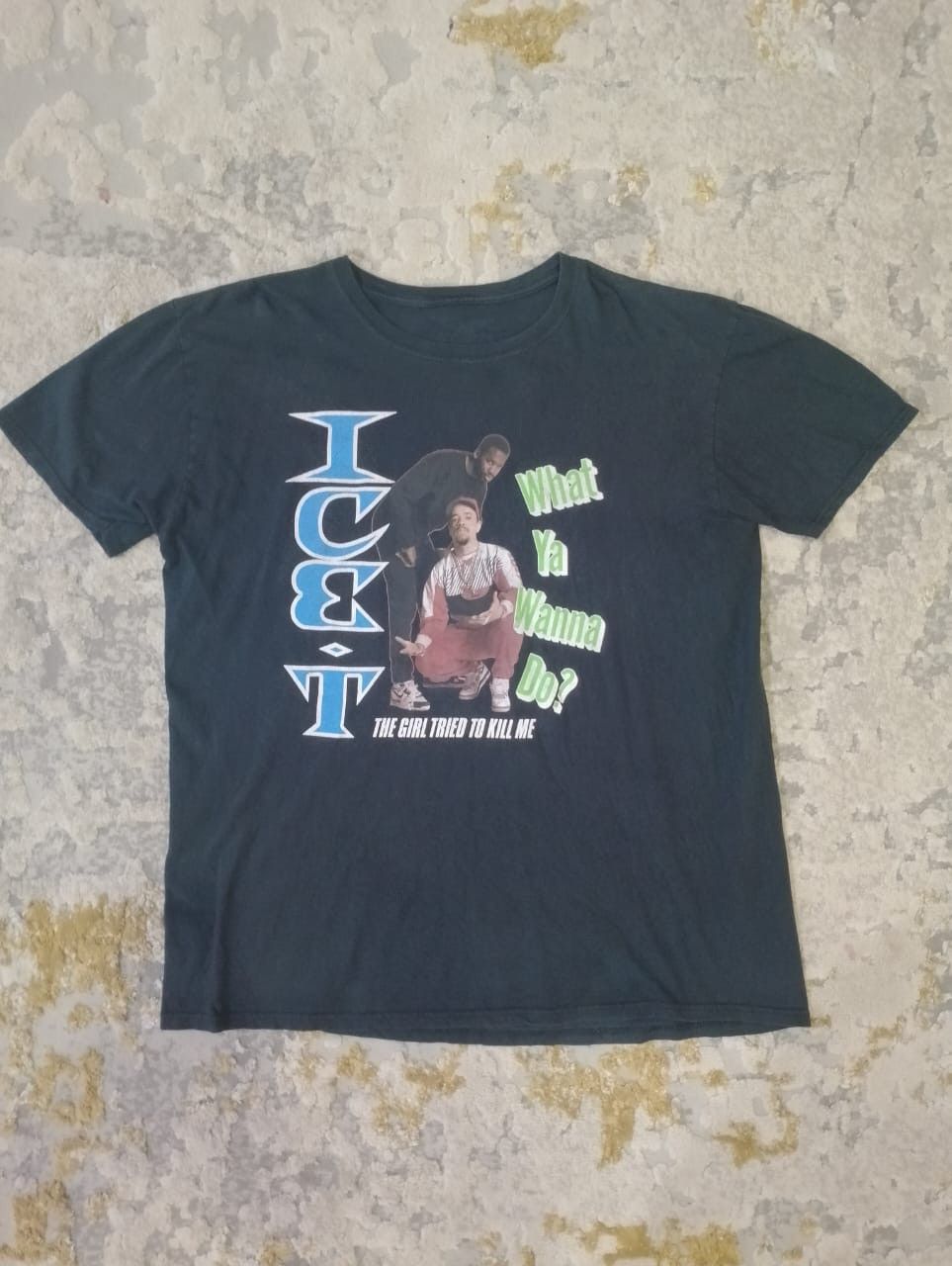 Band Tees × Rap Tees Ice -T What ya warna do! Tees Size US XL / EU 56 / 4 - 1 Thumbnail