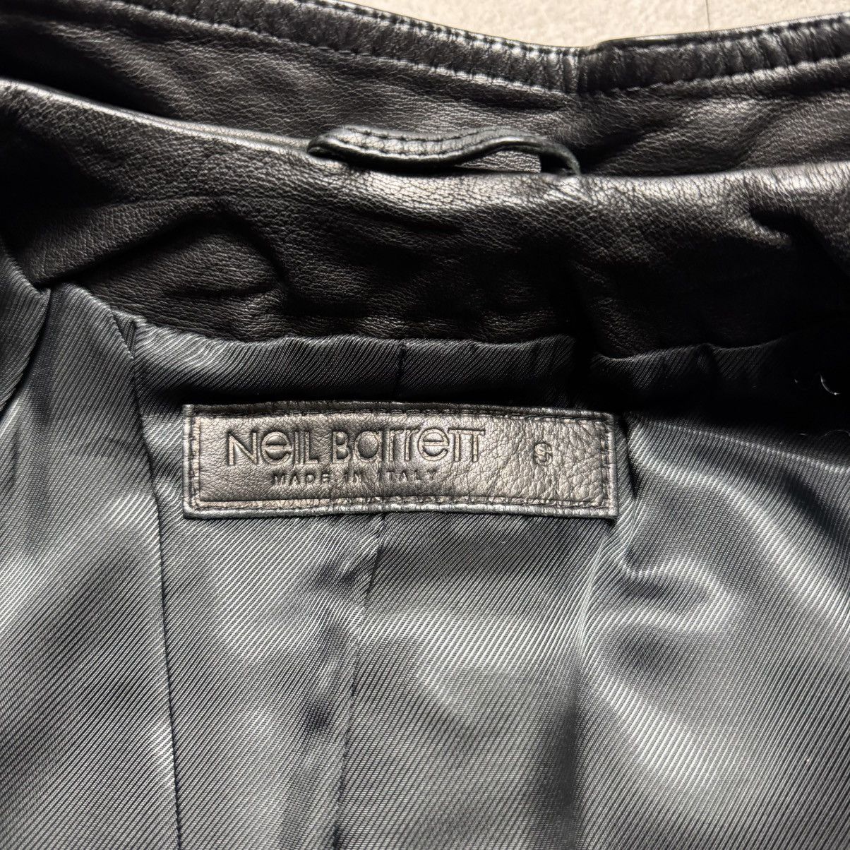 Neil Barrett Neil Barrett Shearling Fur Buffalo Leather Jacket Size US S / EU 44-46 / 1 - 11 Thumbnail