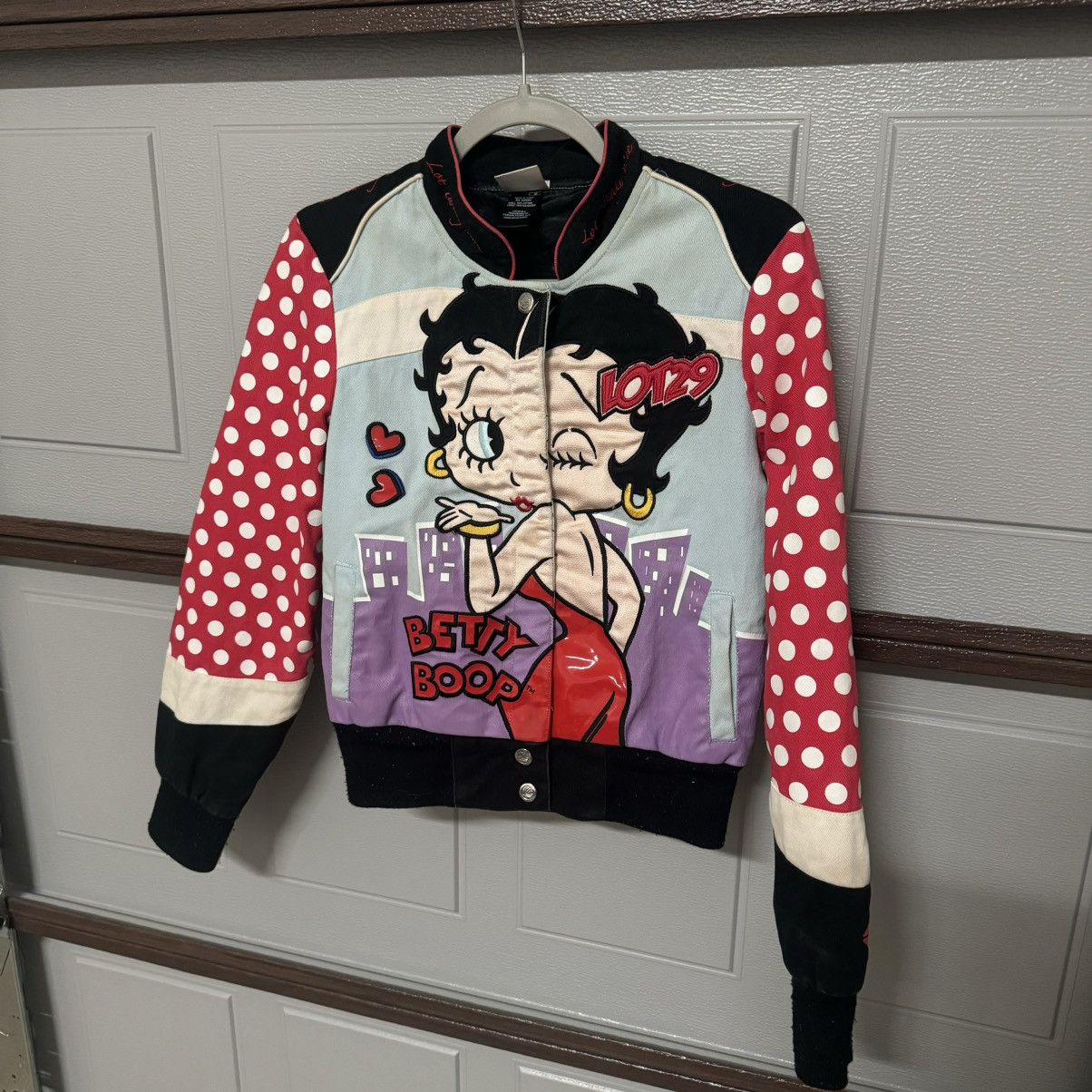 NASCAR × Vintage Vintage 90s y2k Betty Boop Racing Nascar Jacket Size M / US 6-8 / IT 42-44 - 1 Thumbnail