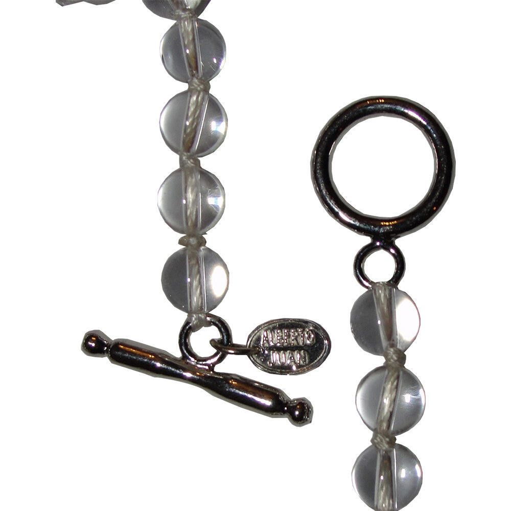 Designer Crystal Quartz Beaded Flapper Rope Necklace Alberto Juan Size ONE SIZE - 8 Thumbnail