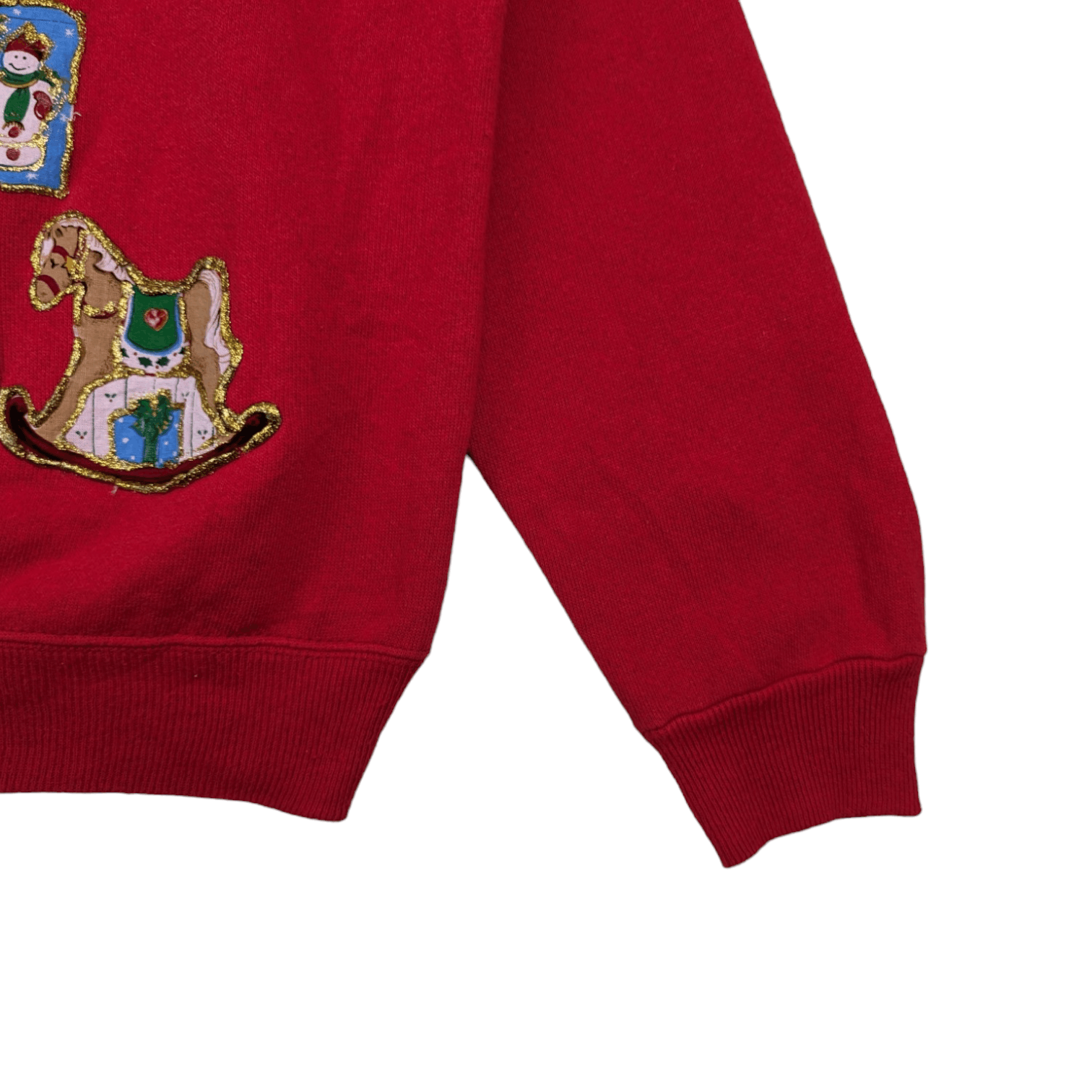 Hanes Vintage 90's HANES Christmas Tree Merry Christmas Jumper Size L / US 10 / IT 46 - 8 Thumbnail