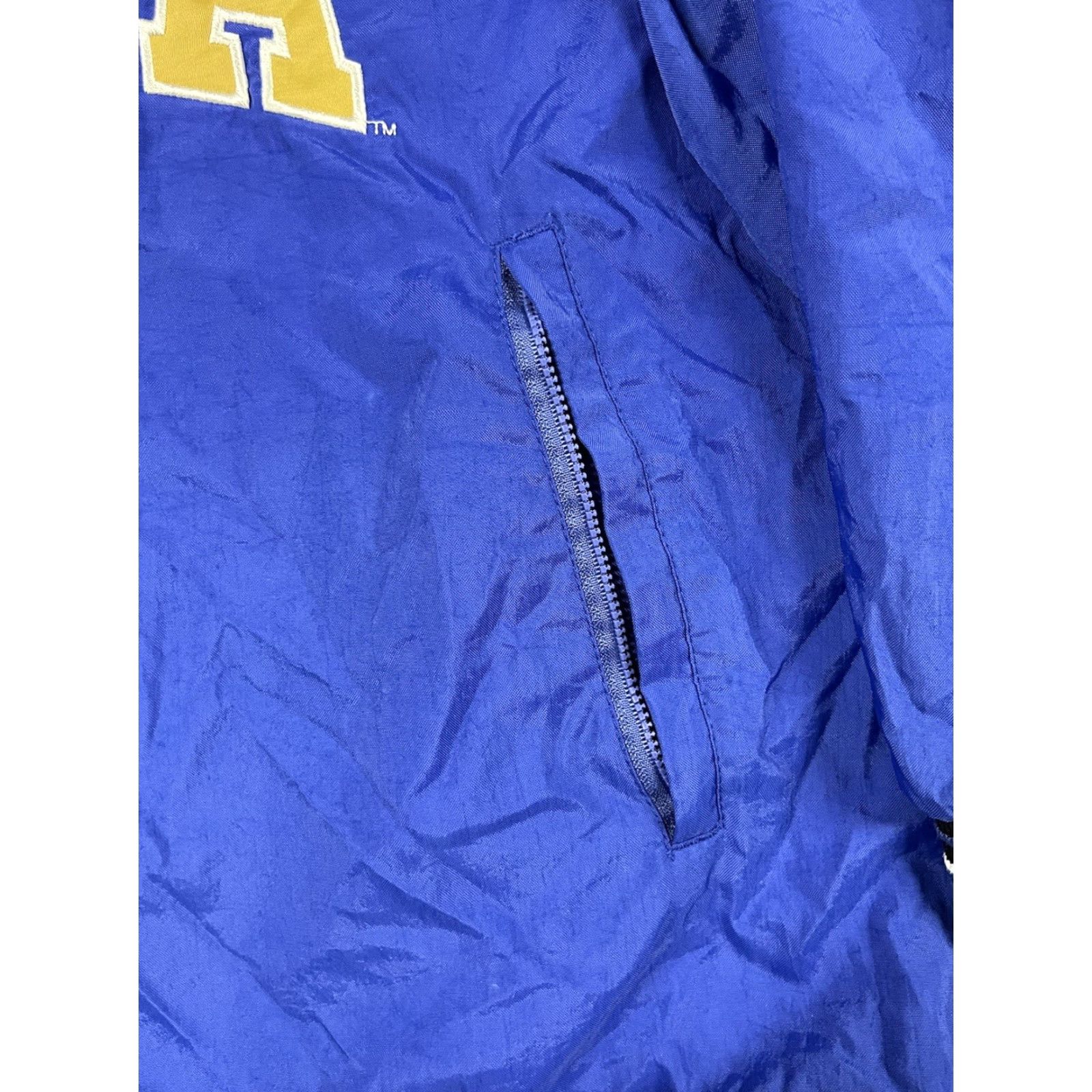 Champion VINTAGE Champion Nylon Windbreaker Tulsa Men’s M Blue Windbreaker Jacket Spring Fall Winter Mens Size US M / EU 48-50 / 2 - 5 Thumbnail