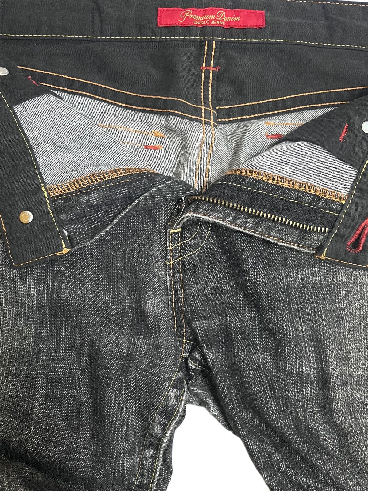 Beauty Beast × Jun Takahashi × Uniqlo Vintage Premium Uniqlo Distressed Style Jeans Size US 33 - 8 Thumbnail