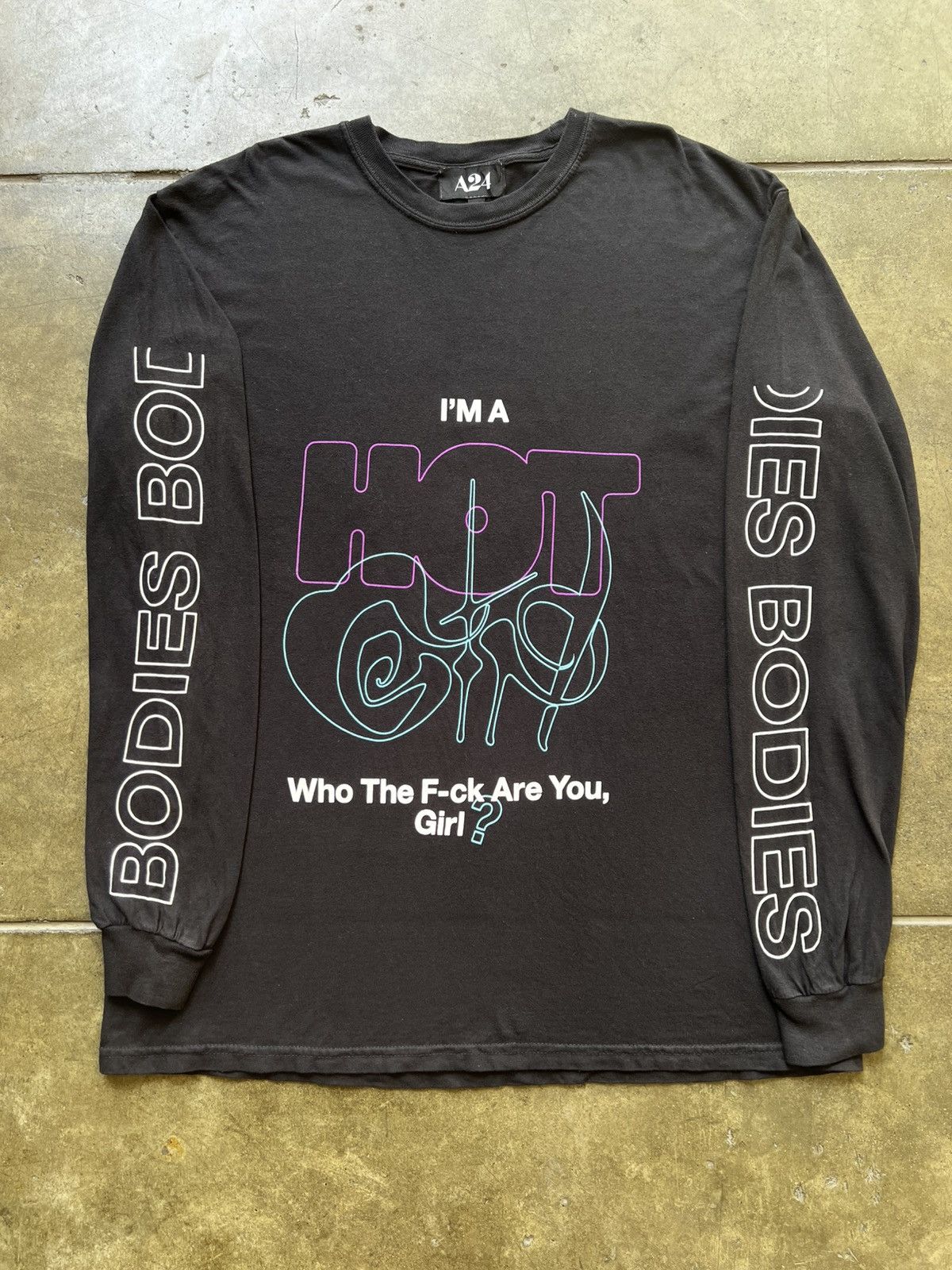 Charli XCX A24 Hot Girl Bodies Tee Shirt Limited Edition