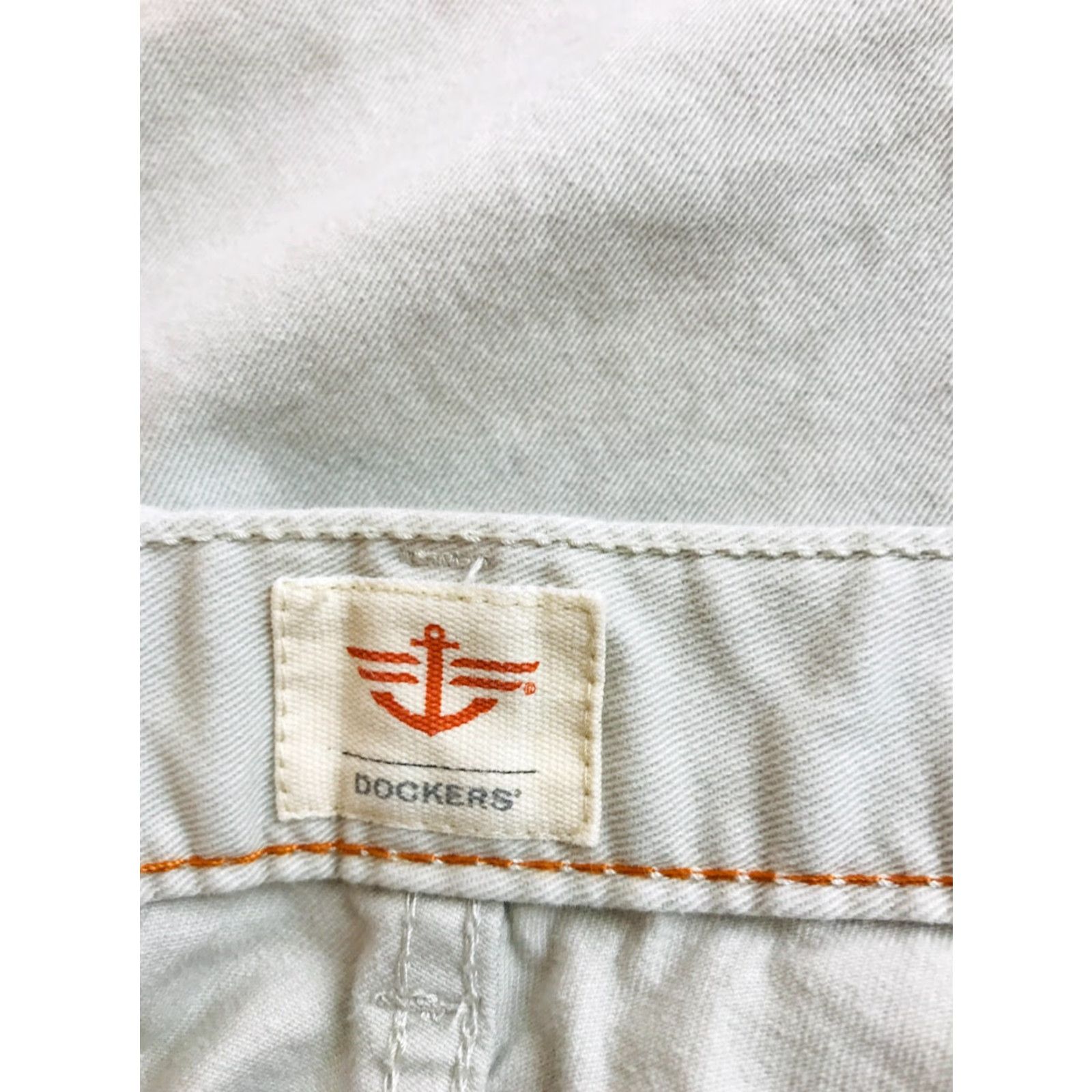 Dockers DOCKERS Pants Men's 34x29 Light Gray Straight Fit Pockets Regular Chino Mens Size US 34 / EU 50 - 6 Thumbnail