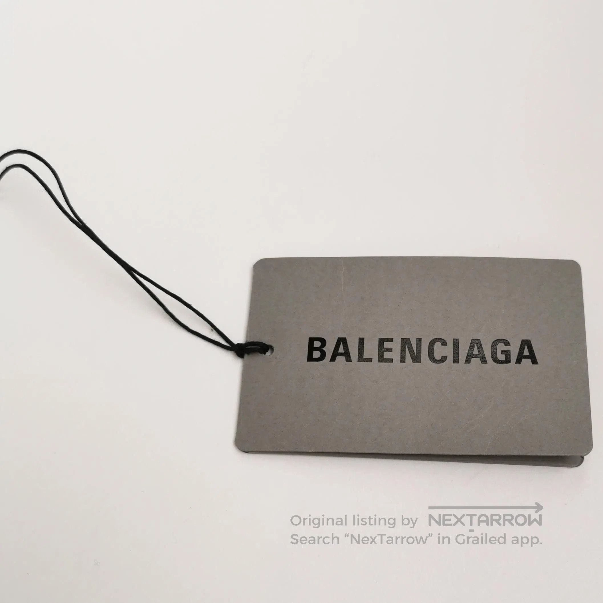 Balenciaga Balenciaga Cotton Logo Print Crewneck T-Shirt M. Size US M / EU 48-50 / 2 - 1 Thumbnail