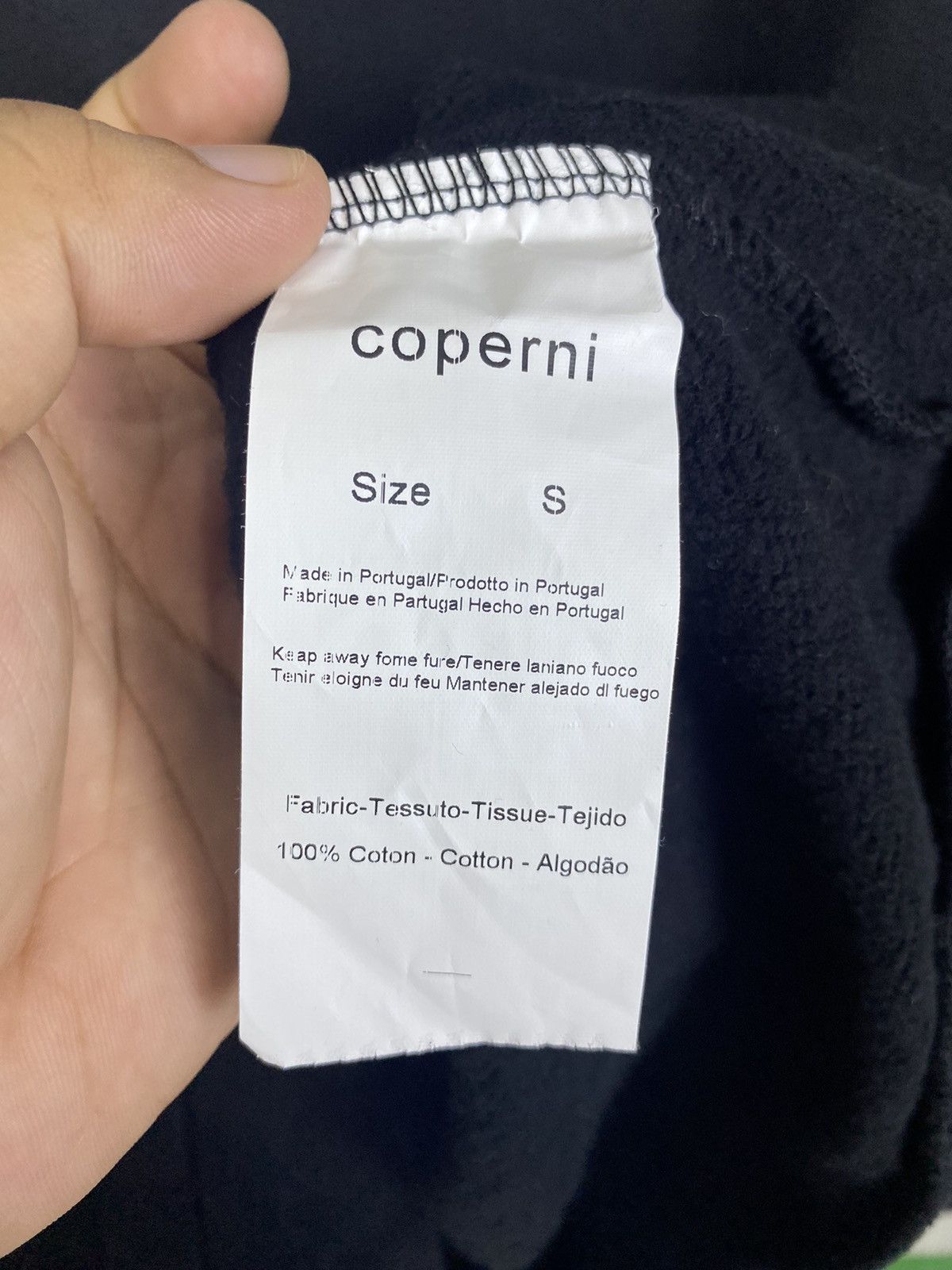 Coperni Coperni - Oversized black horn hoodie jacket Size US S / EU 44-46 / 1 - 7 Thumbnail