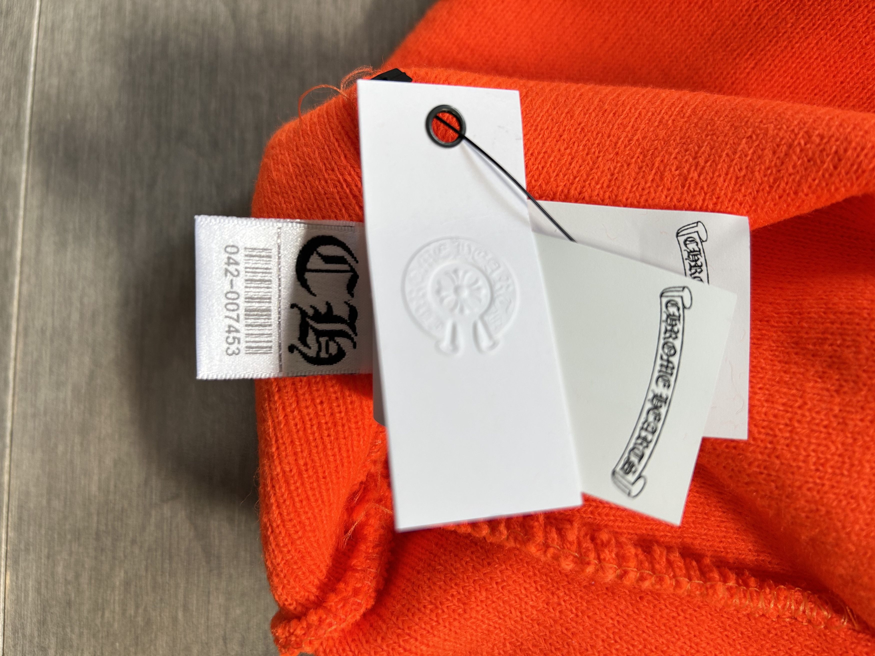 Chrome Hearts Chrome Hearts CH Logo Beanie Orange Size ONE SIZE - 6 Thumbnail