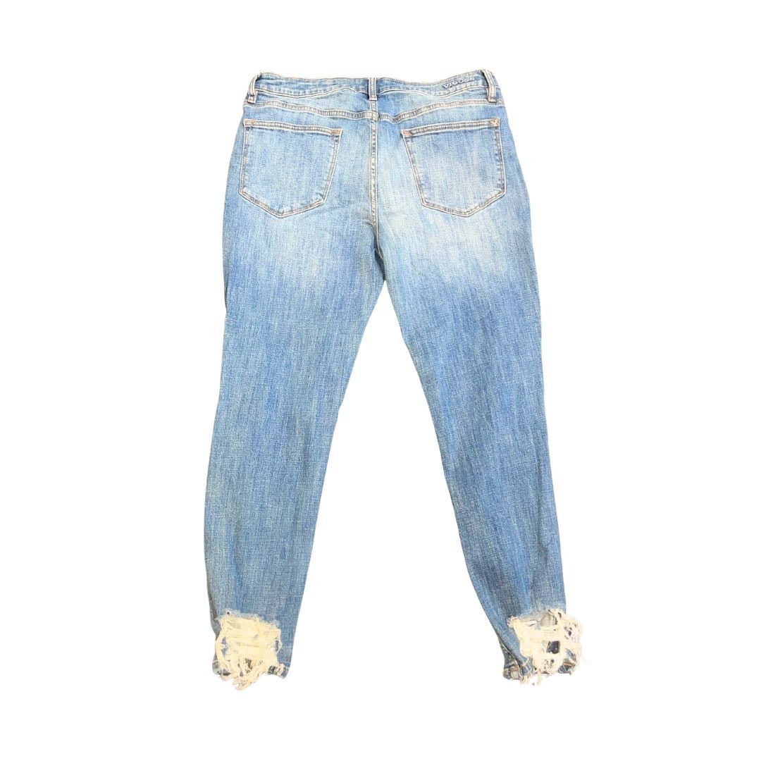 Other Vigoss Ace High Rise Skinny Jeans Size 31 Distress Denim Size 31" - 2 Thumbnail