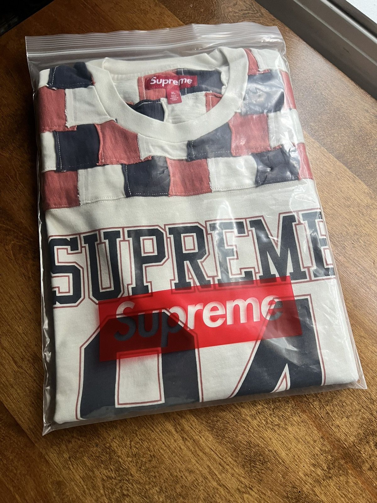 Supreme × Vintage Supreme Patchwork Yoke Football Jersey Size US XL / EU 56 / 4 - 3 Thumbnail