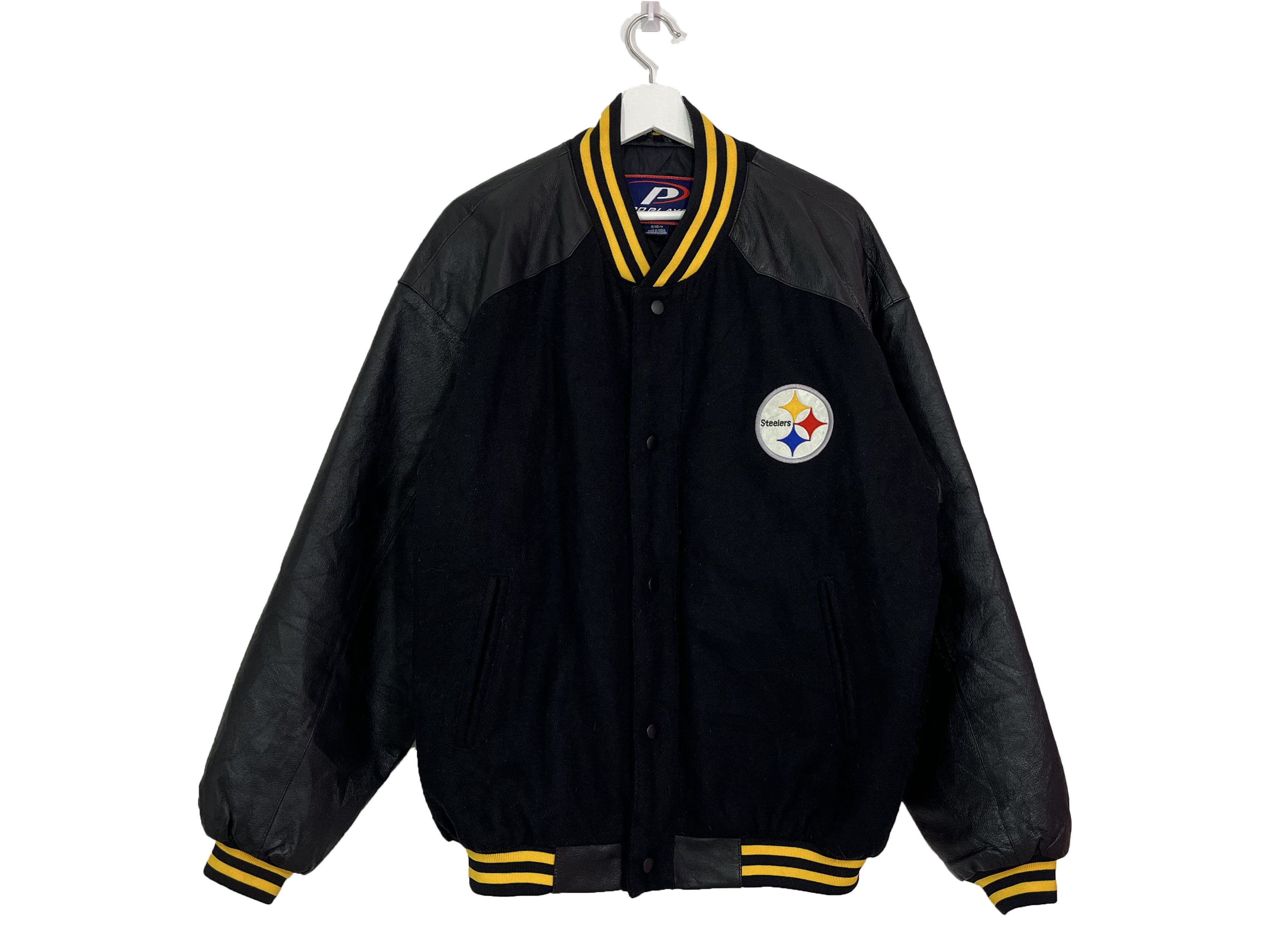 Pro Player GRAIL Vintage 90s Pittsburgh Steelers Pro Player Varsity M Size US M / EU 48-50 / 2 - 4 Thumbnail