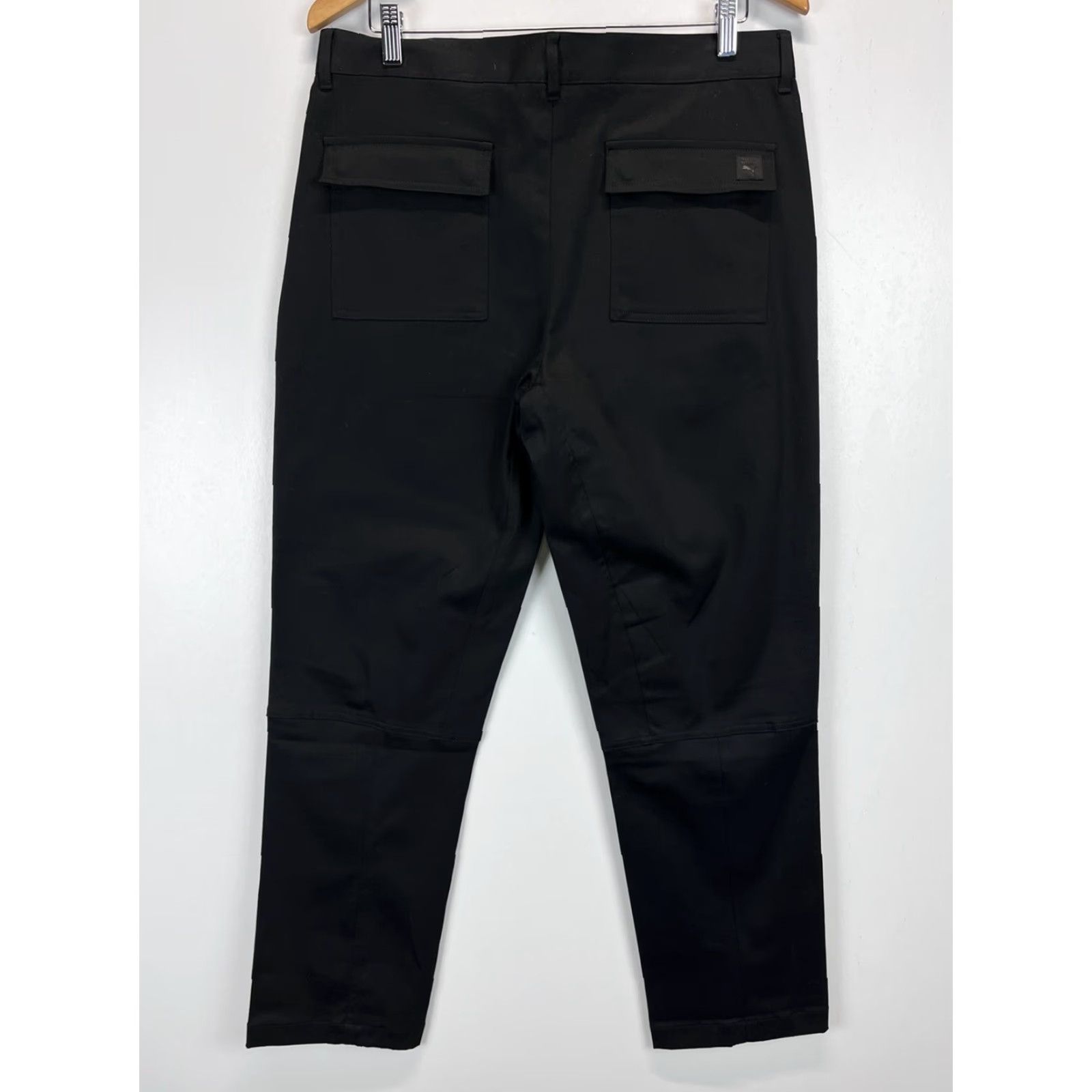 Puma Puma x Maison Kitsune Pants Mens M Black NWT Paris Chino Patch Pockets Size US 31 - 2 Thumbnail