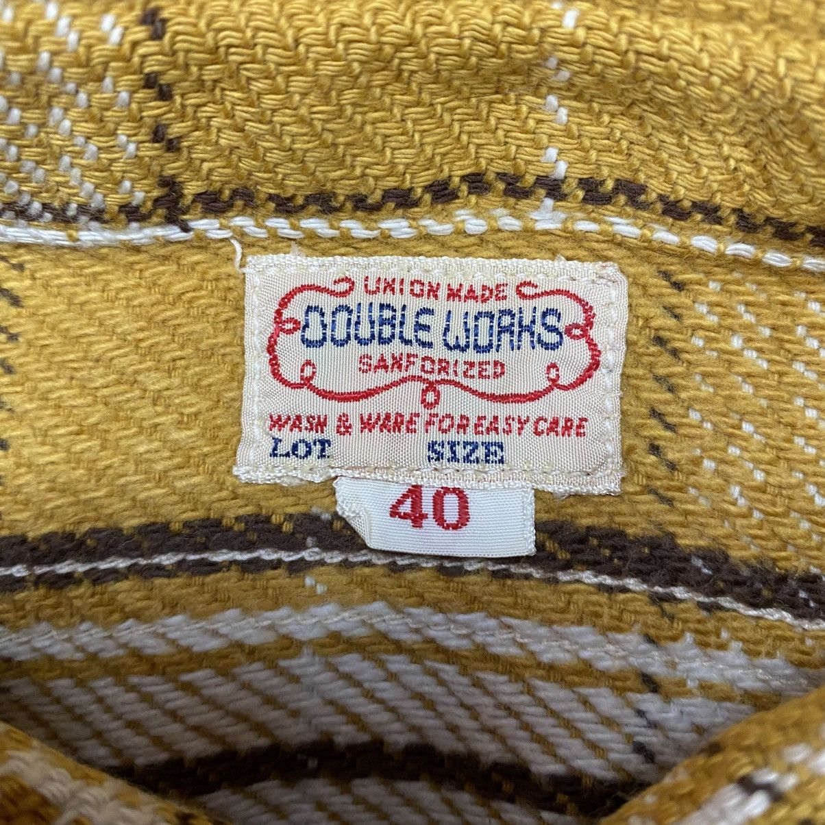 Warehouse & Co. Double Works Warehouse Heavy Weight Plaid Flannel Shirts Size US L / EU 52-54 / 3 - 5 Thumbnail