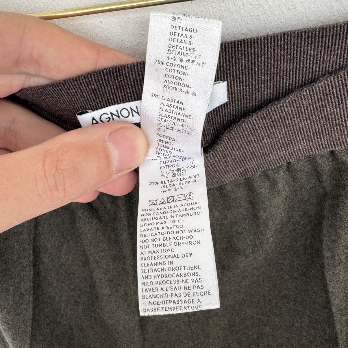 Agnona Agnona Wool Pants Size 26" / US 2 / IT 38 - 7 Thumbnail