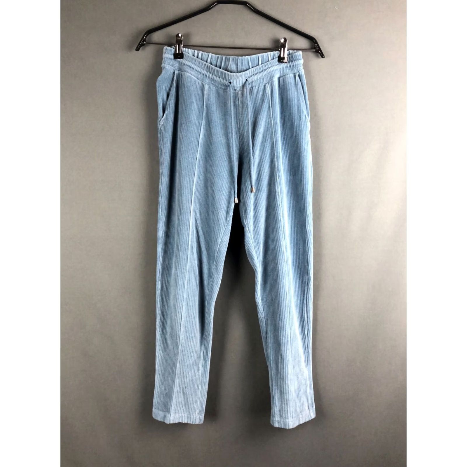 Velour Sezane Jogger Set Size XS Blue Cotton Velour Striped 2 Piece Women Size 26" / US 2 / IT 38 - 3 Thumbnail