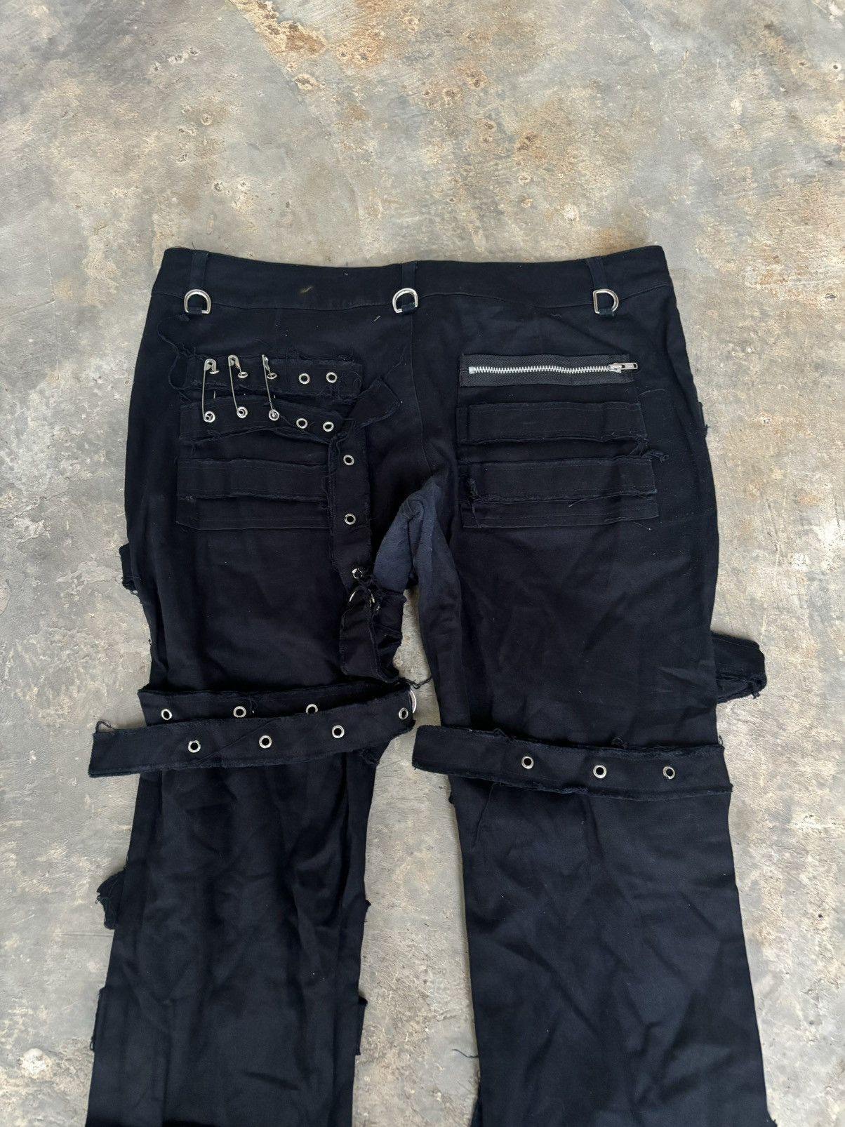 If Six Was Nine Y2k Body Line Ifsixwasnine Lgb Punk Style Pants Size US 34 / EU 50 - 3 Thumbnail
