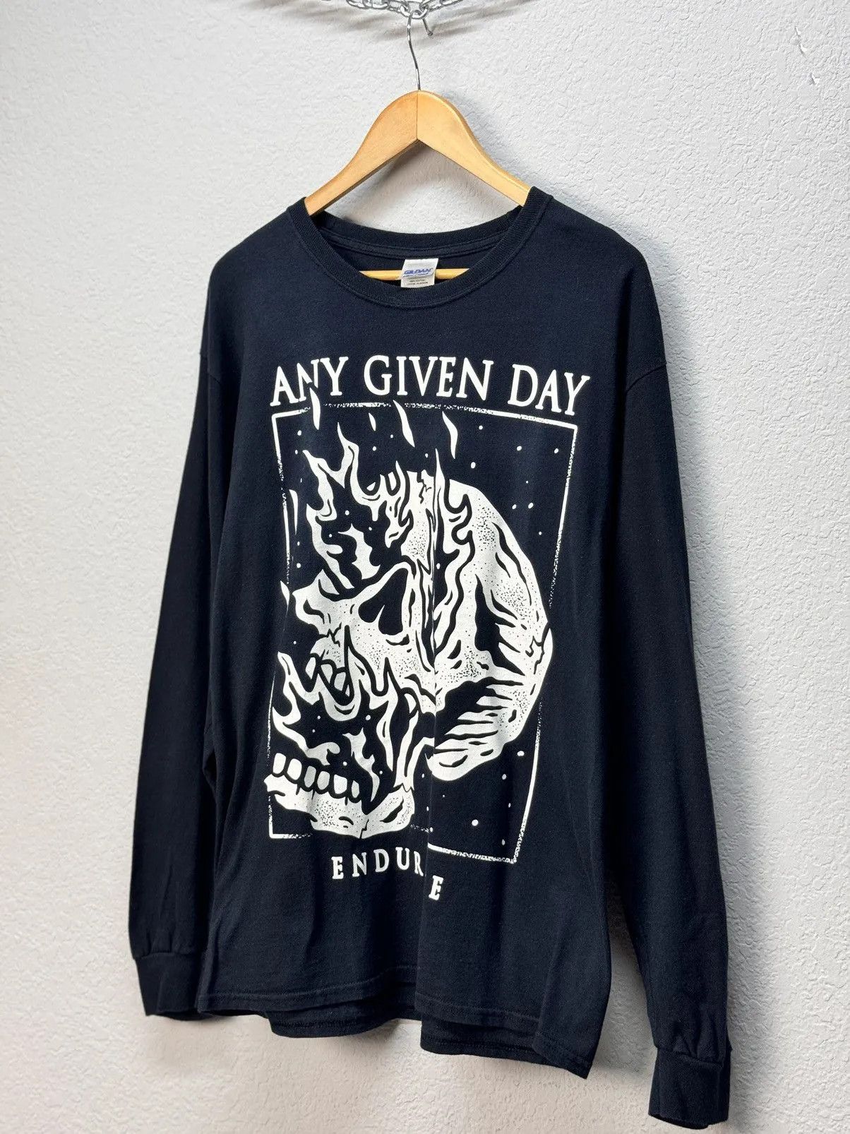 Band Tees Vintage Any given Day Endurance long sleeve rock tee Germany Size US L / EU 52-54 / 3 - 2 Thumbnail