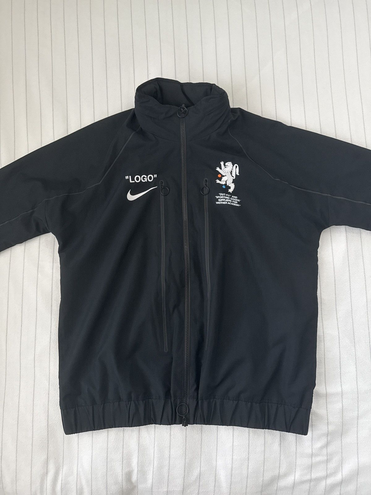 Nike × Off-White × Virgil Abloh Nike Lab Off White Mercurial NRG Track Jacket Size Medium Size US M / EU 48-50 / 2 - 3 Thumbnail