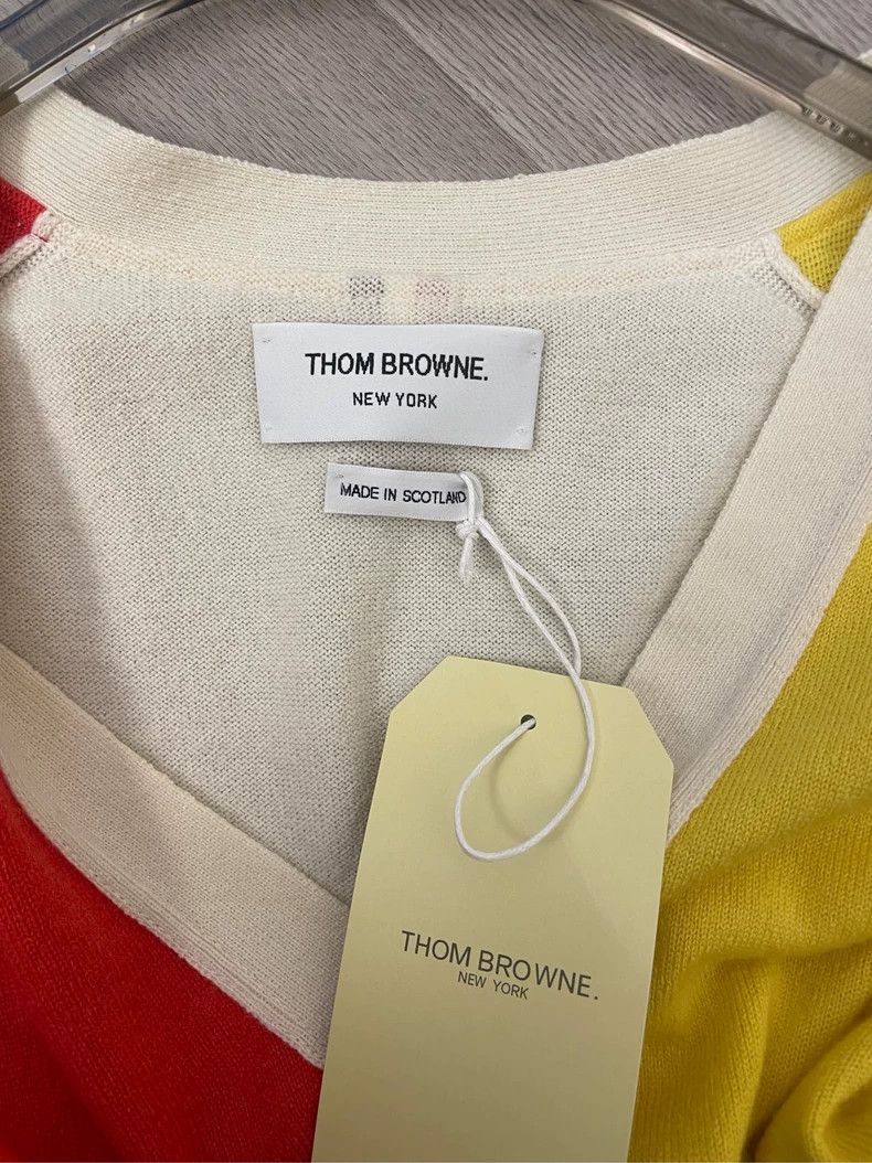 Thom Browne Thom Browne Cashmere cardigan Size US S / EU 44-46 / 1 - 6 Thumbnail