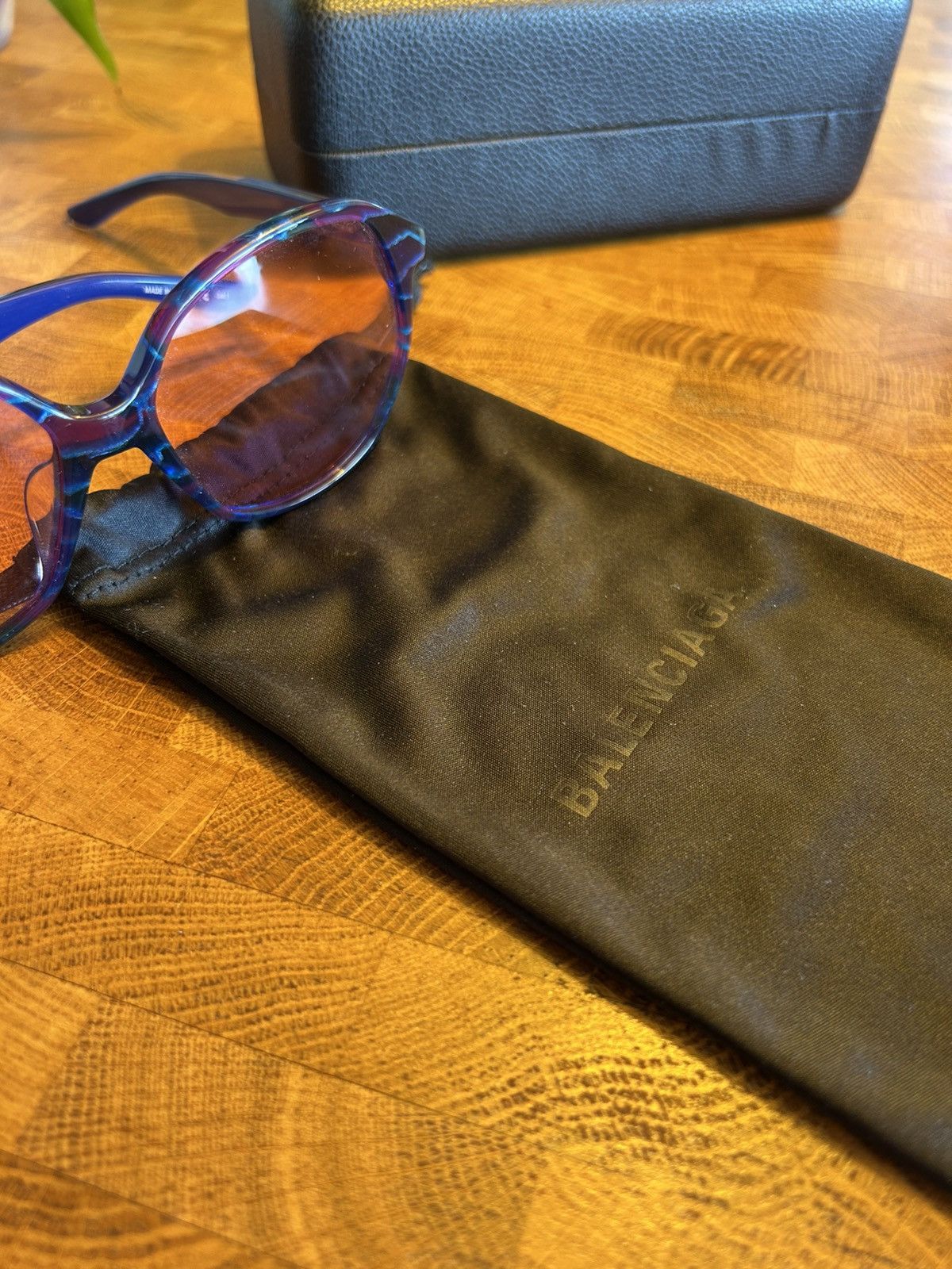 Balenciaga ⚠️Balenciaga⚠️ blue glasses 2020 Size ONE SIZE - 10 Thumbnail