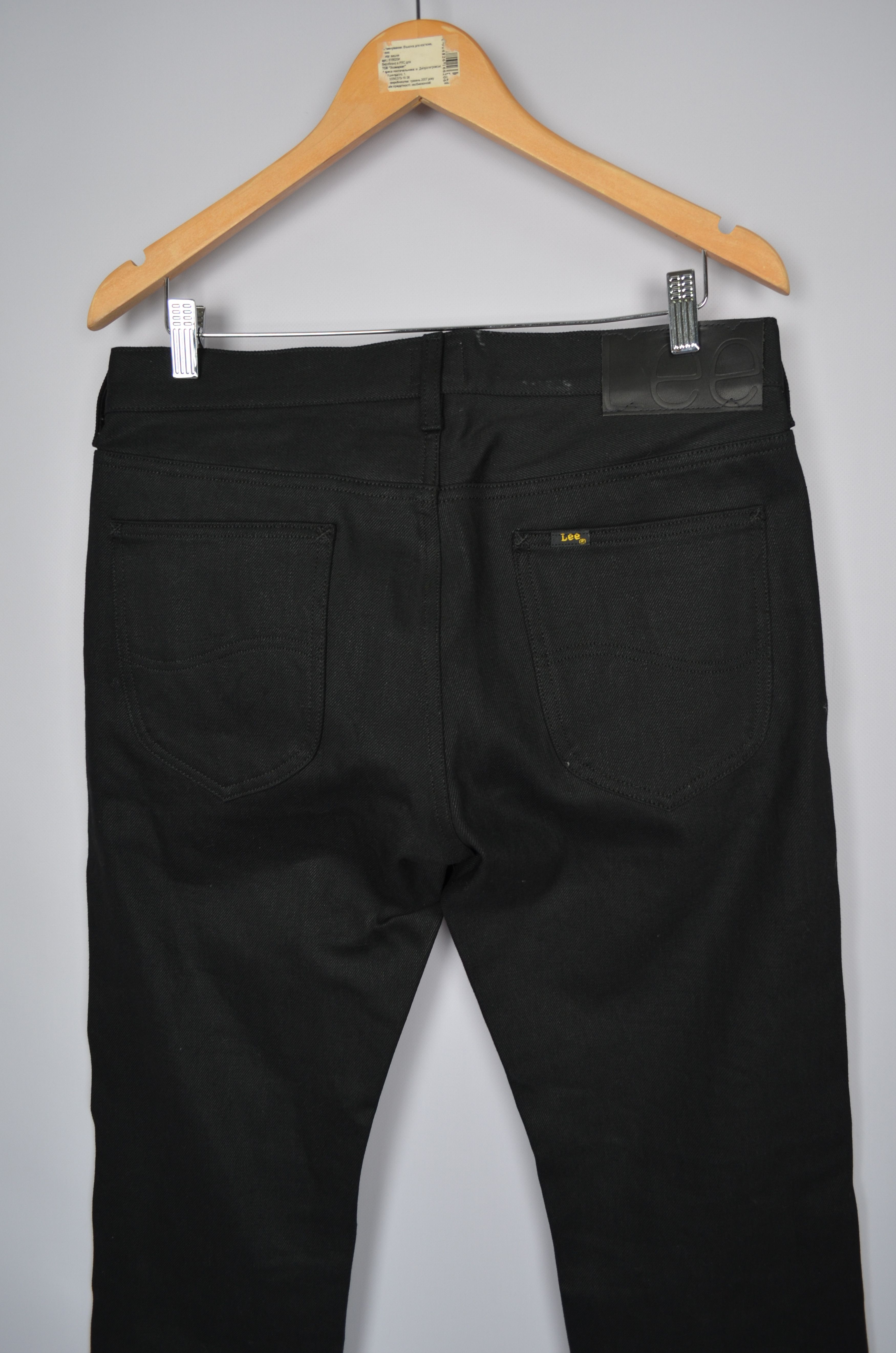 Designer × Japanese Brand × Lee Lee 101 101S Jeans Dry Selvedge Black 14oz Size W32 L32 Size US 32 / EU 48 - 8 Thumbnail