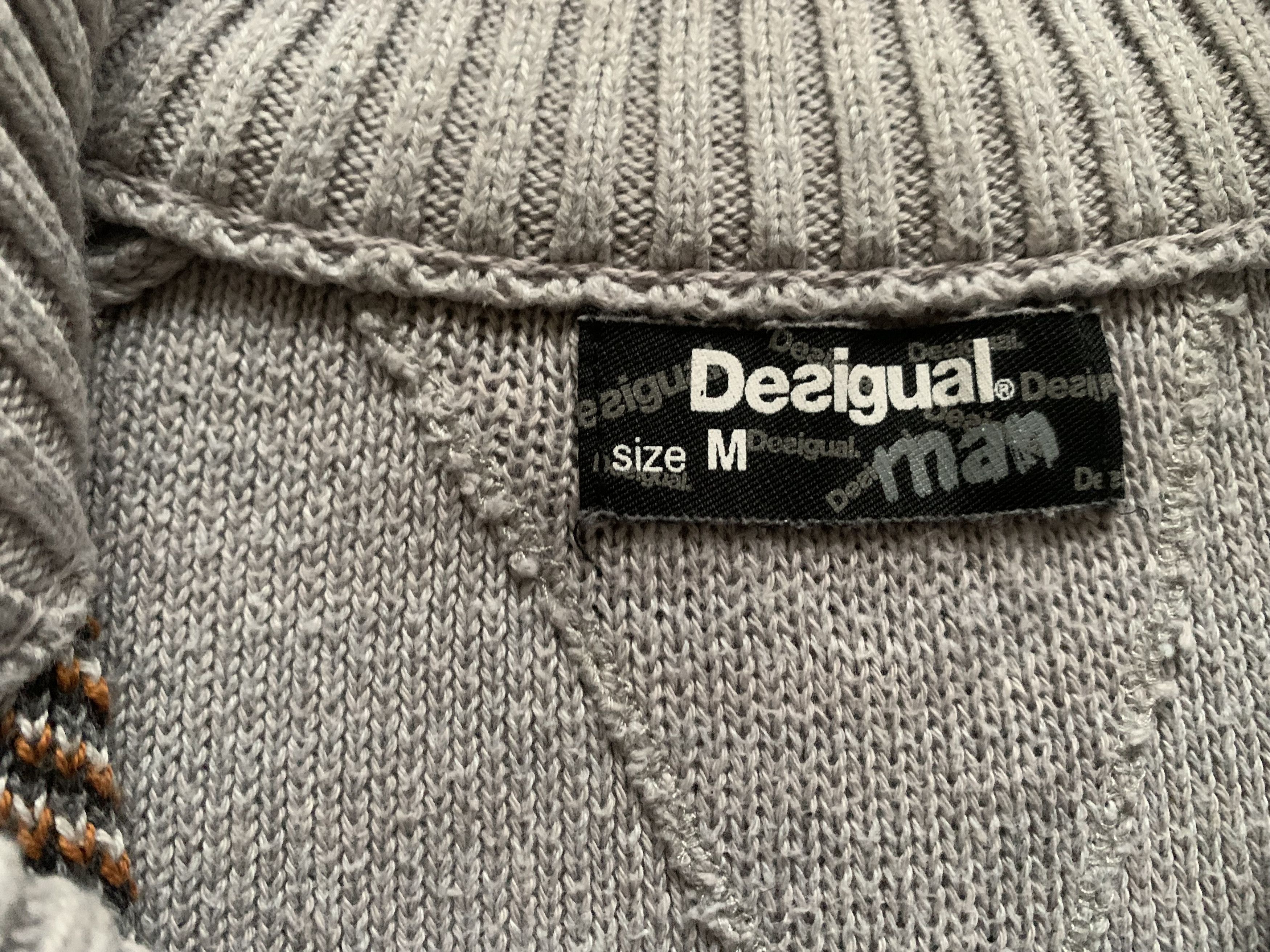 Desigual Desigual Man Cotton Sweater Size US M / EU 48-50 / 2 - 7 Thumbnail