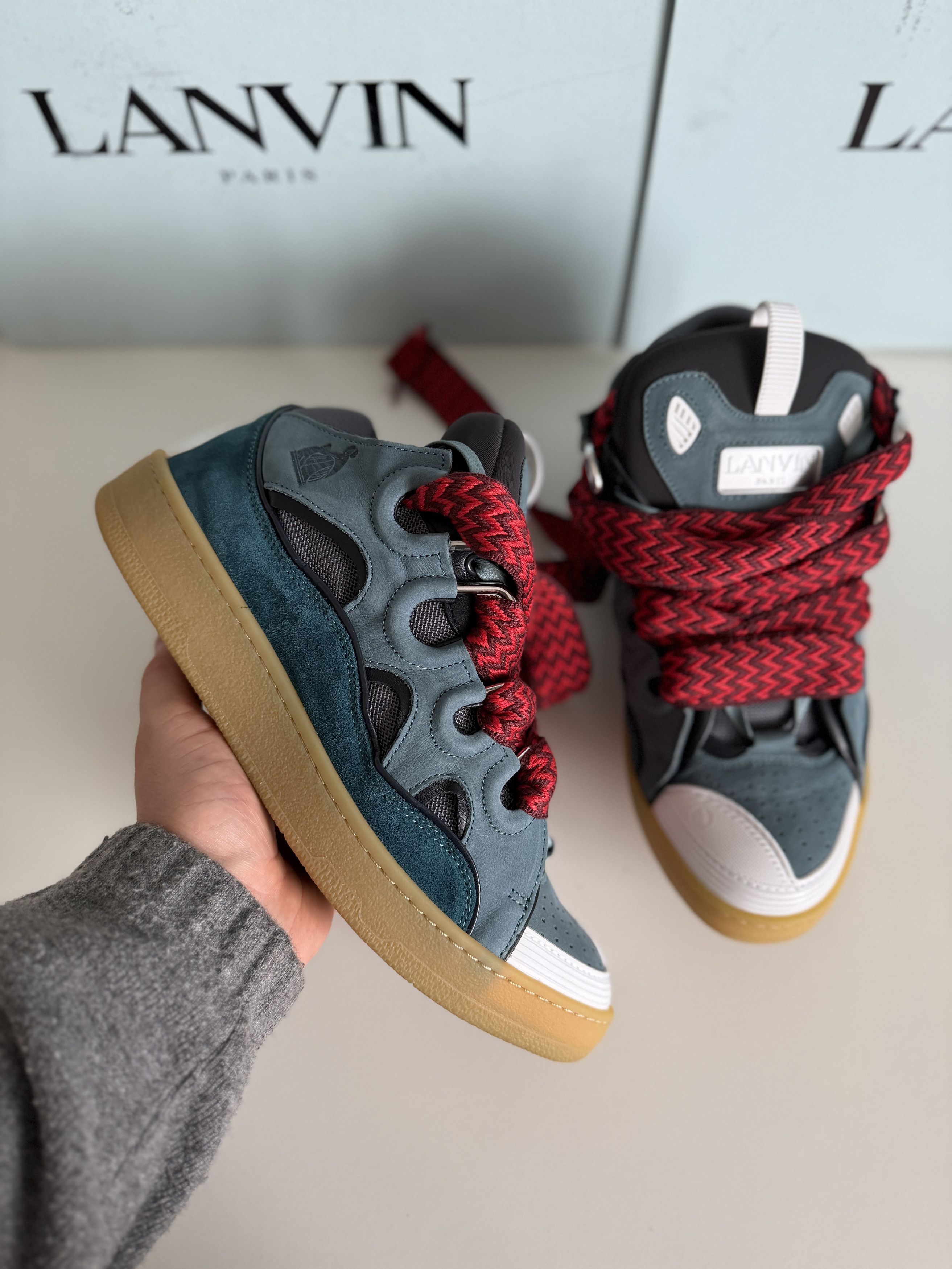 Lanvin Lanvin Curb Sneakers Size US 10 / EU 43 - 8 Thumbnail