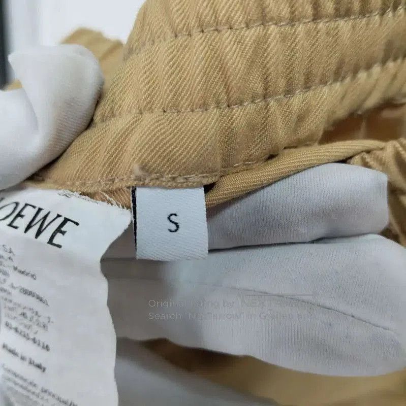 Loewe Loewe Casual Khaki Cotton Pants for Women . Size 23" - 5 Thumbnail
