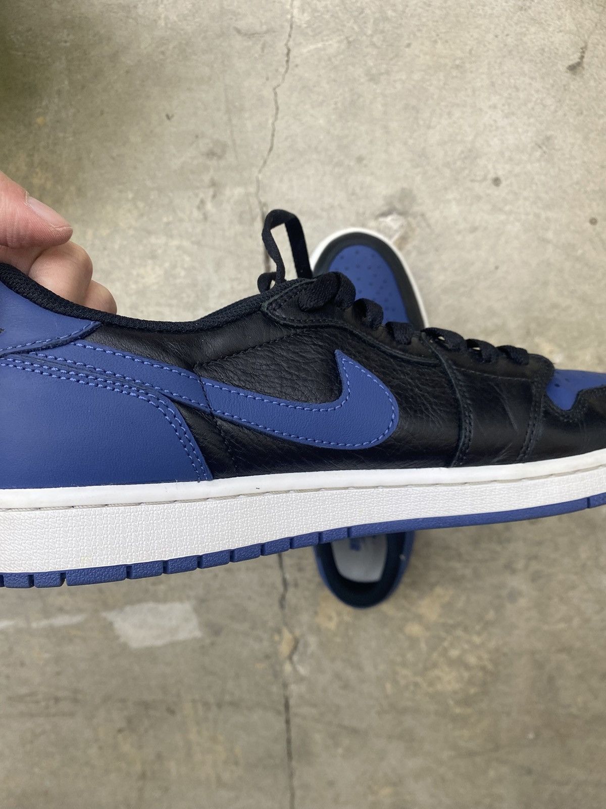 Jordan Brand Jordan 1 Low Mystic Navy Size US 10.5 / EU 43-44 - 8 Thumbnail