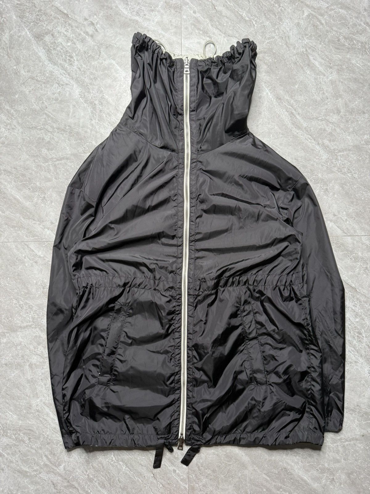 Prada Prada S/S 11 Reversible Nylon Highneck Jacket Size XS / US 0-2 / IT 36-38 - 2 Thumbnail
