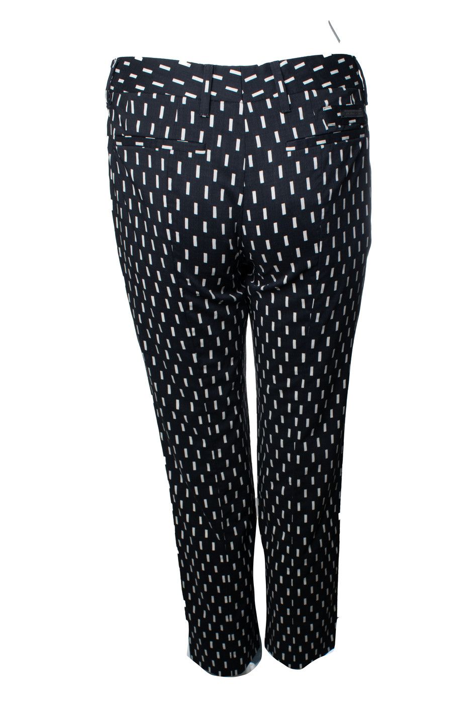 Prada Prada, black graphic printed pantalon Size 27" / US 4 / IT 40 - 3 Thumbnail
