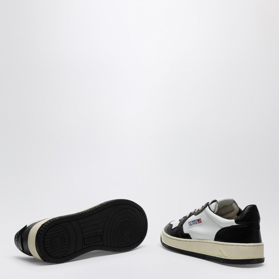AUTRY o1d2blof0725 Leather Low-Top Sneakers in Black/White Size US 8 / EU 41 - 5 Thumbnail