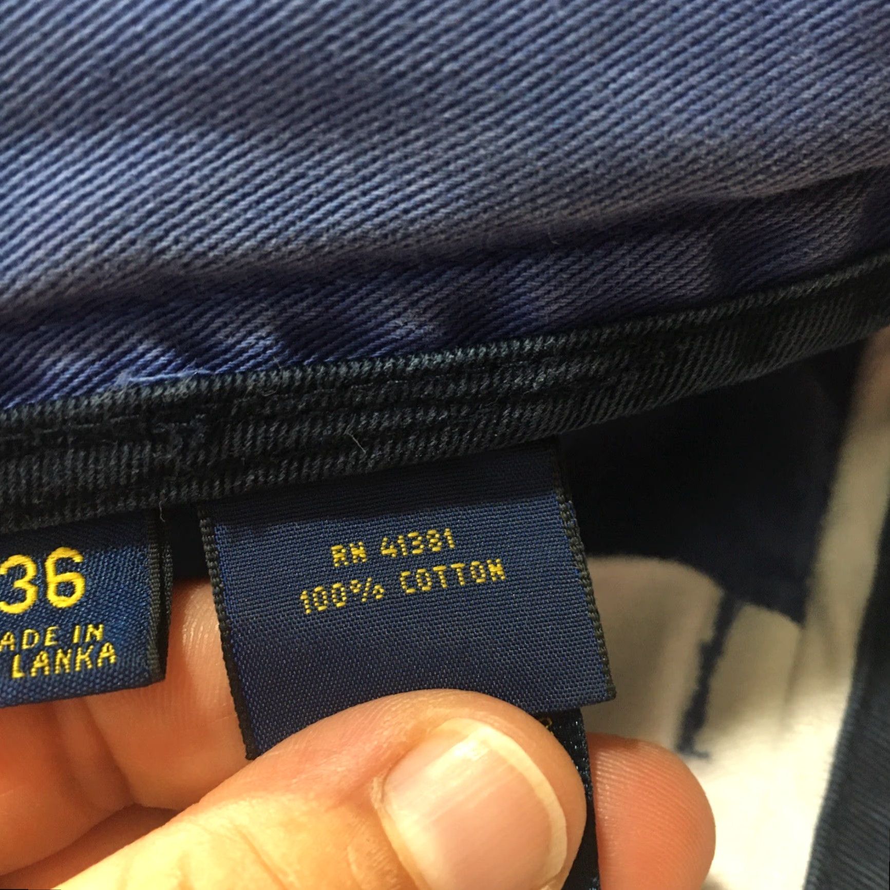 Polo Ralph Lauren Polo Ralph Lauren Mens Chino Shorts Size 36 Cargo Pocket Blue Size US M / EU 48-50 / 2 - 8 Thumbnail