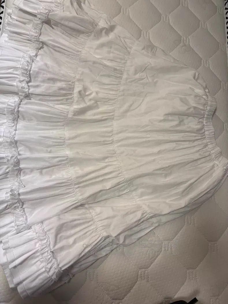 Comme des Garcons Comme des Garcons size S Skirt White Cake Skirt Size 23" - 3 Thumbnail