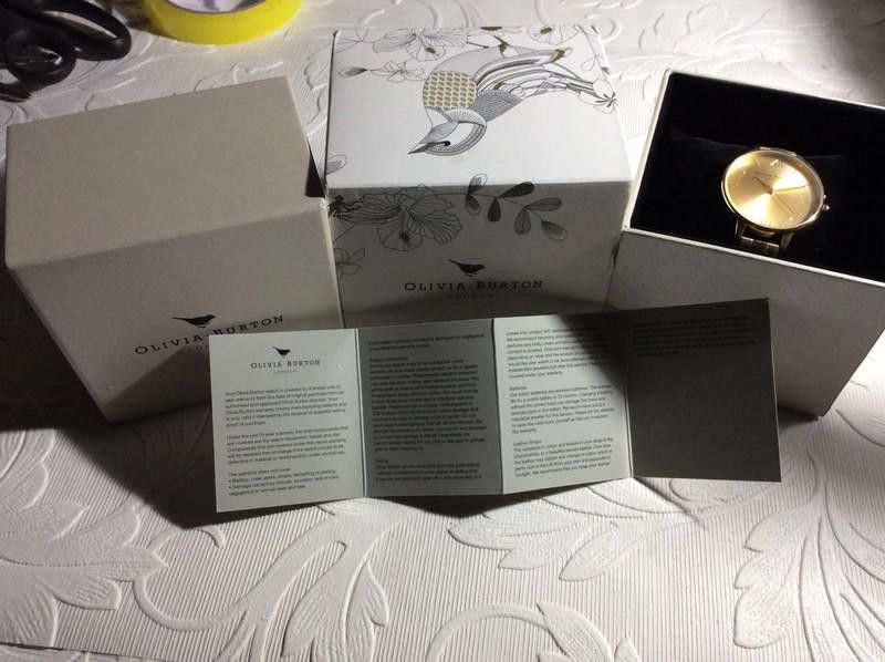 Designer olivia gold stainless steel watch Size ONE SIZE - 1 Thumbnail