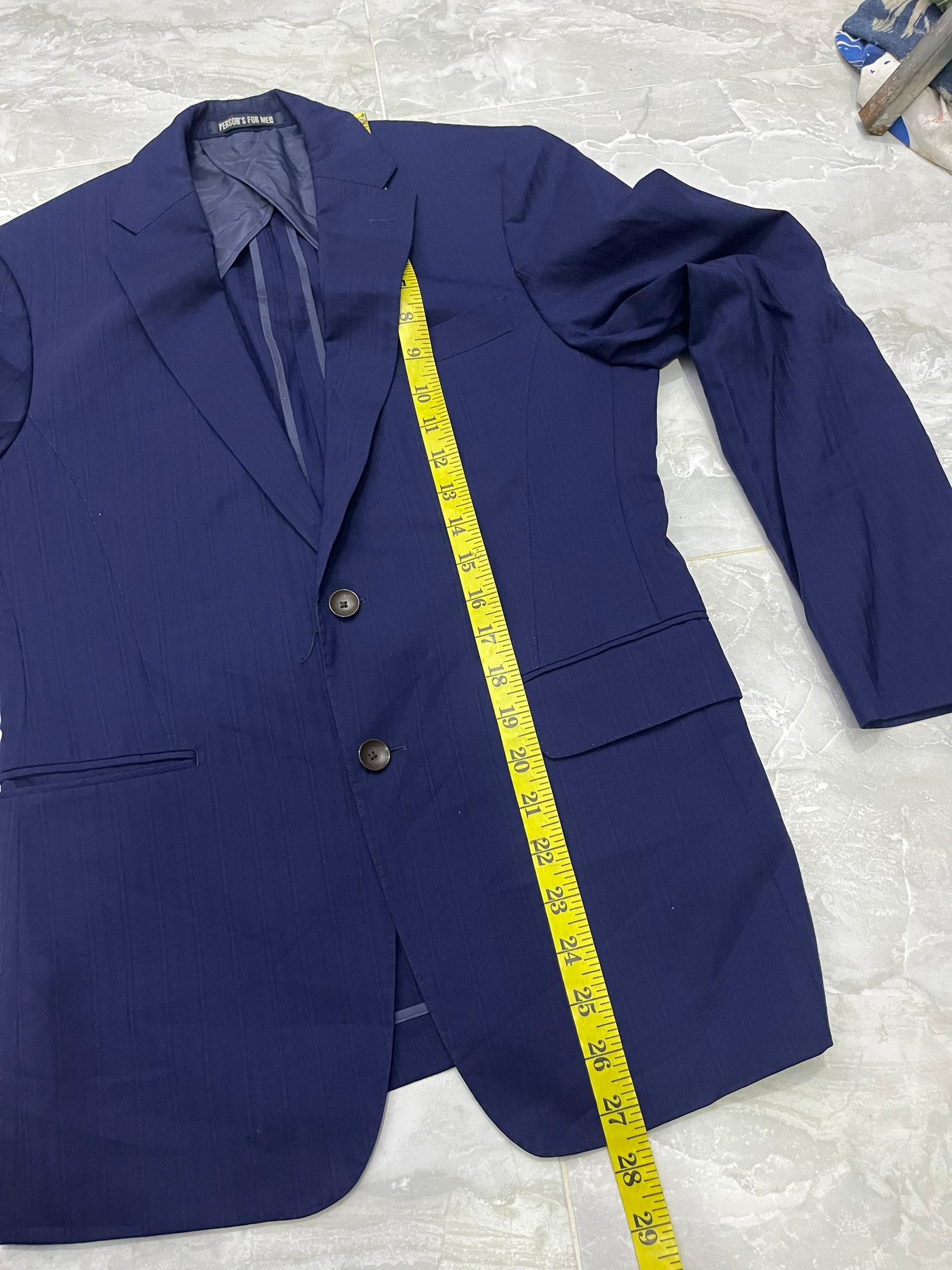 PERSON'S Person’s For Men Japan Tech Blazer Mesh Lined Size 36R - 14 Thumbnail