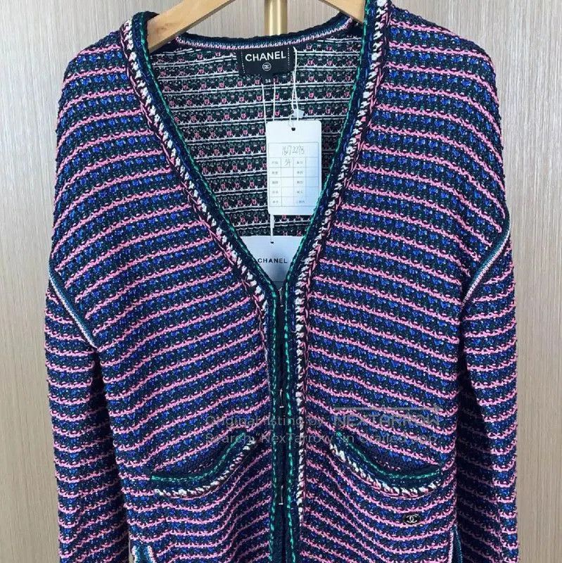 Chanel Chanel Colorful Cotton Cardigan for Women . Size XS / US 0-2 / IT 36-38 - 1 Thumbnail