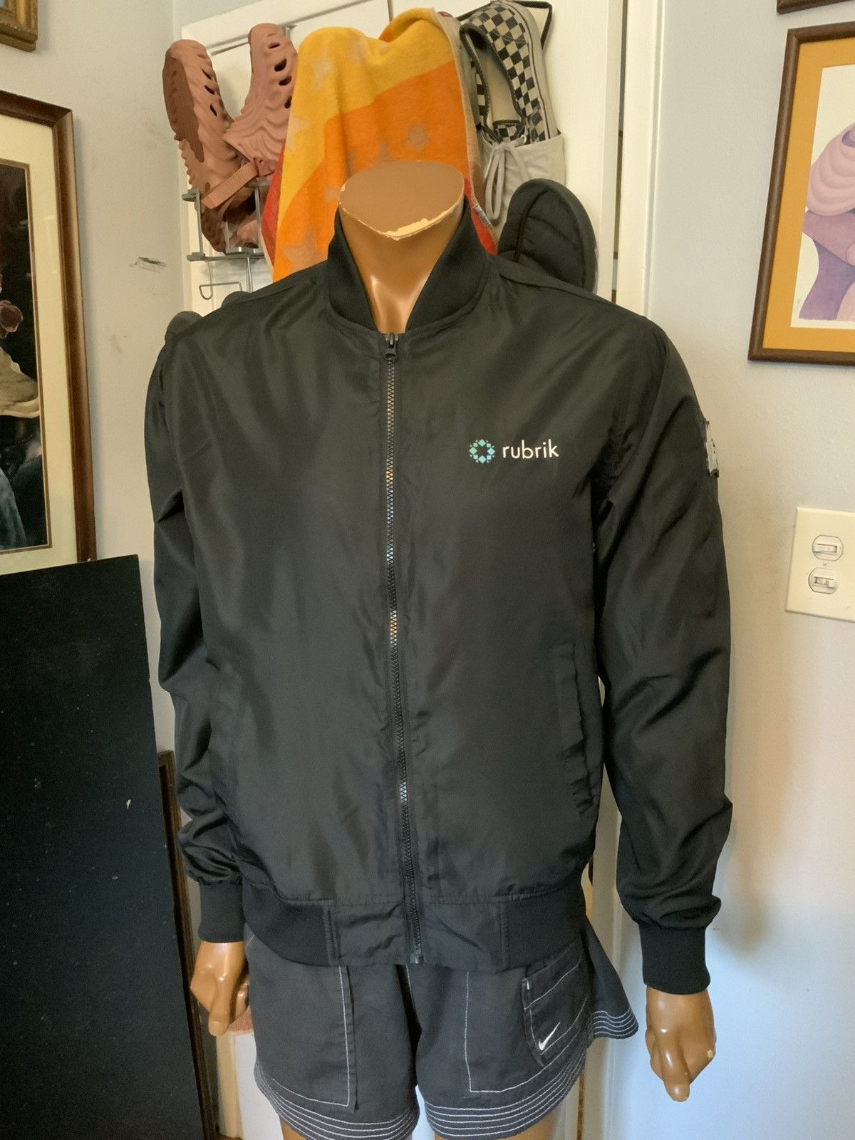 Independent Trading Co. Independent Trading Rubric Cloud Cyber Tech Zip Black Jacket Size US M / EU 48-50 / 2 - 7 Thumbnail
