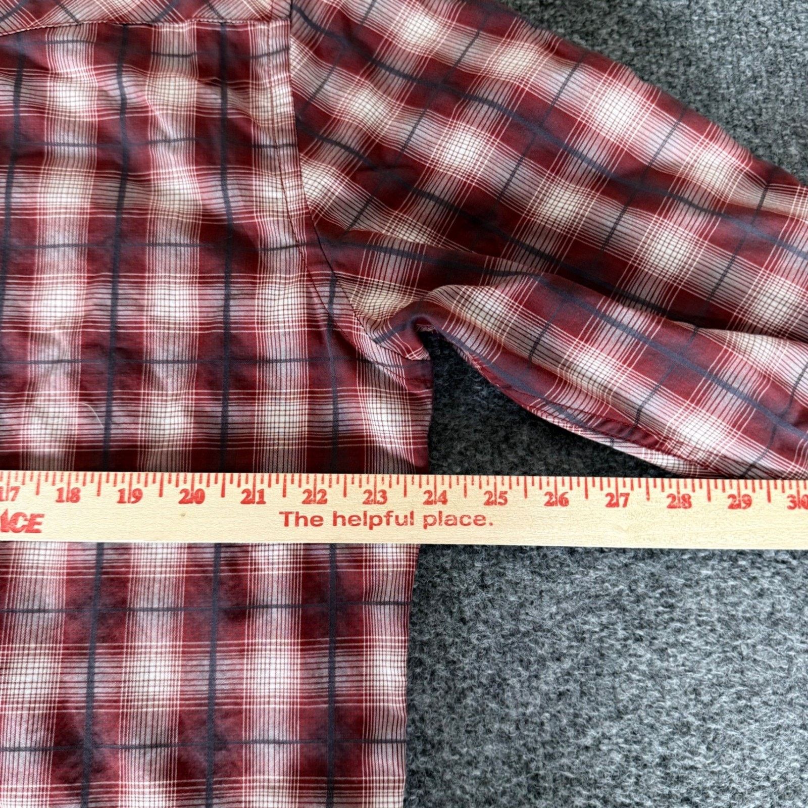 Pendleton Pendleton Frontier Pearl Snap Shirt Mens L Red Plaid Western Size US L / EU 52-54 / 3 - 8 Thumbnail