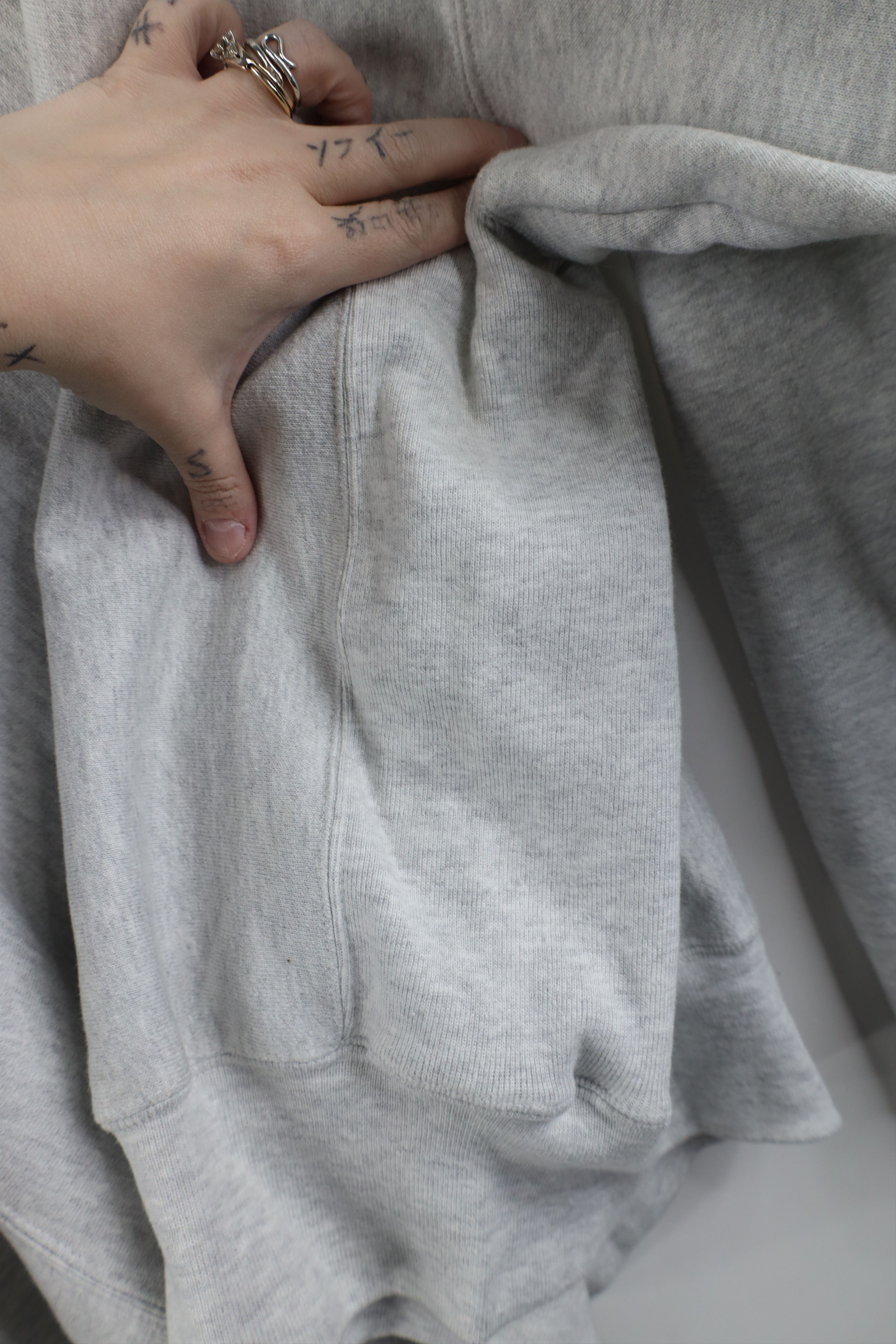 Champion × Vintage Vintage 90s Champion Reverse Weave Crewneck Sweatshirt Gray Size US L / EU 52-54 / 3 - 9 Thumbnail