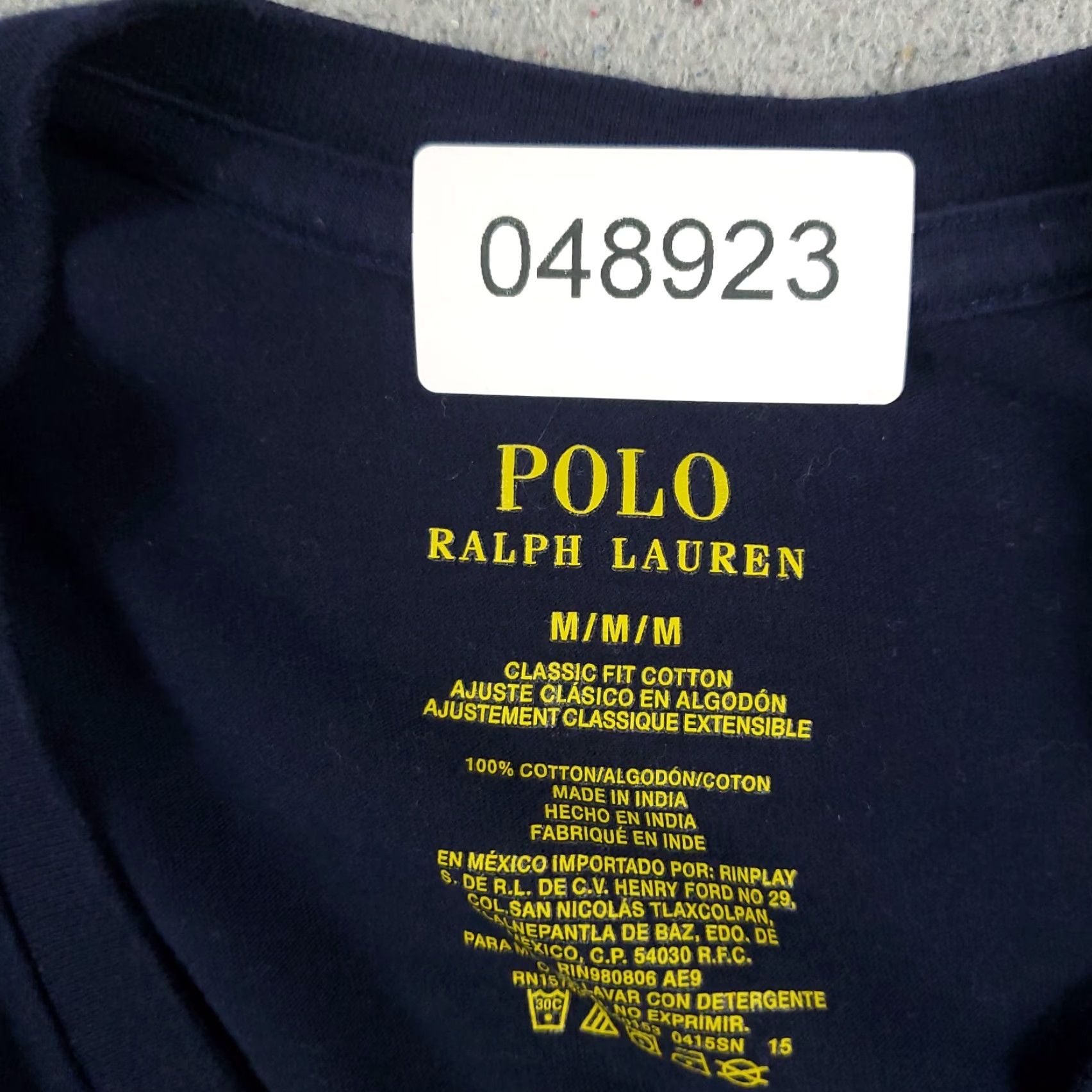 Ralph Lauren Polo Ralph Lauren Shirt Mens Medium Blue Casual Short Sleeve Crew Neck Size US M / EU 48-50 / 2 - 7 Thumbnail