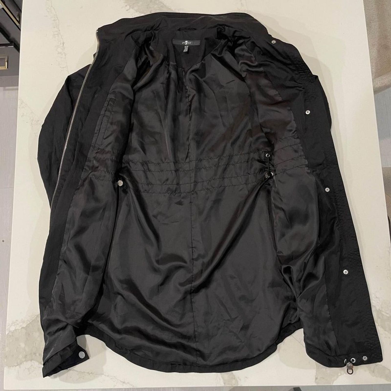 7 For All Mankind 7 For All Mankind Womens XS Water Repellent Anorak Jacket Size XS / US 0-2 / IT 36-38 - 5 Thumbnail