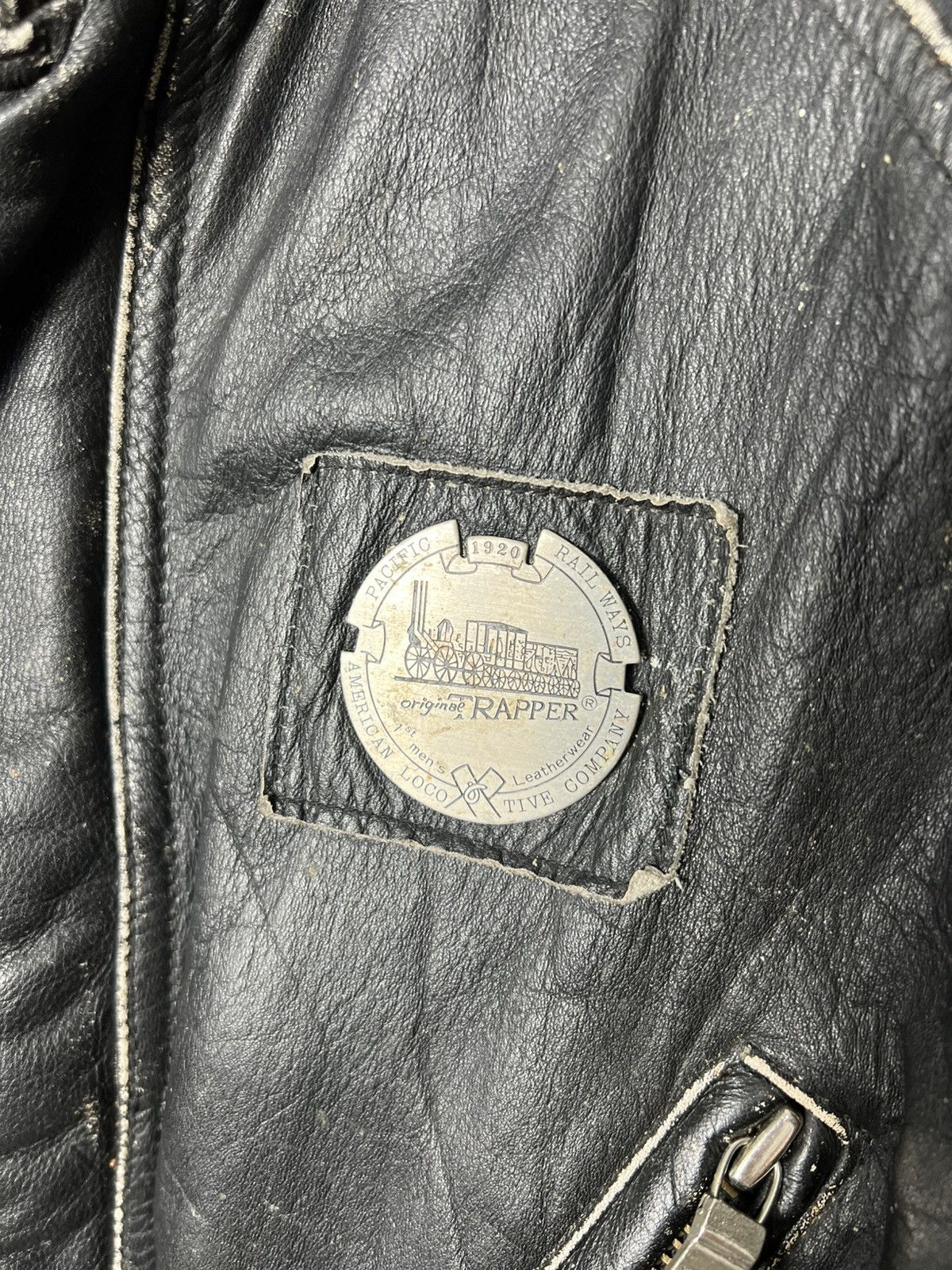 Indian Motorcycle Vintage very rare Indian Motorcycles Trapper Leather Jacket Size US M / EU 48-50 / 2 - 8 Thumbnail