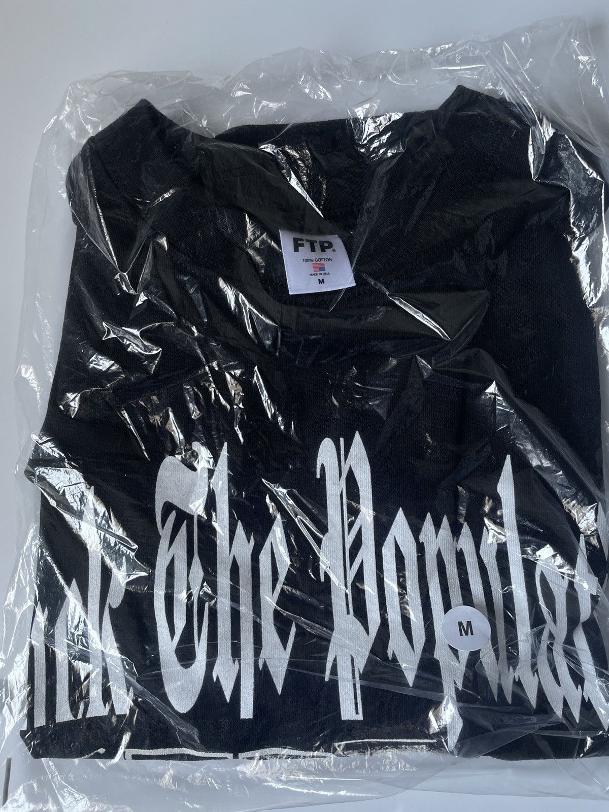 Fuck The Population FTP ONE LAST RIDE TEE MEDIUM Size US M / EU 48-50 / 2 - 3 Thumbnail
