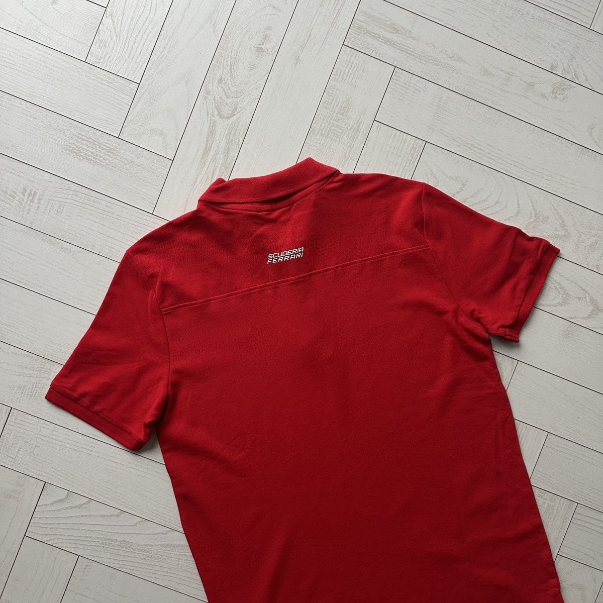 Ferrari Scuderia Ferrari racing formula 1 Polo New y2k hype Italy Size US M / EU 48-50 / 2 - 7 Thumbnail